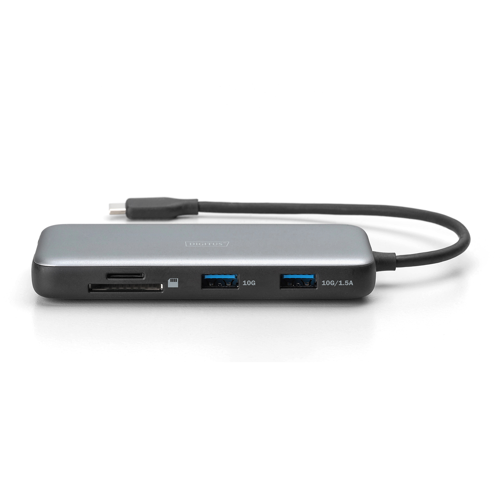 Digitus USB-C Docking Station 7-port Wired USB 3.2 Gen 2 (3.1 Gen 2) Type-C