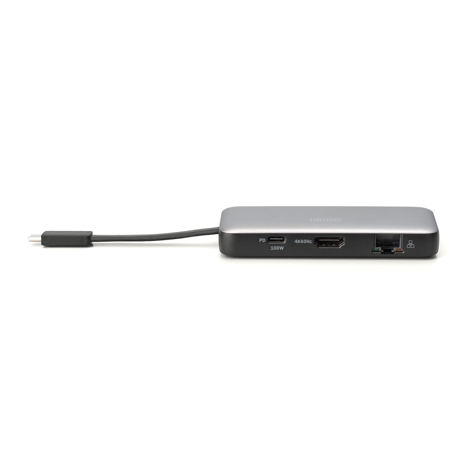 Digitus USB-C TRAVEL DOCK STATION7-PORT 1HDMI 3USB A 1RJ45-SD-MICROSD-PD