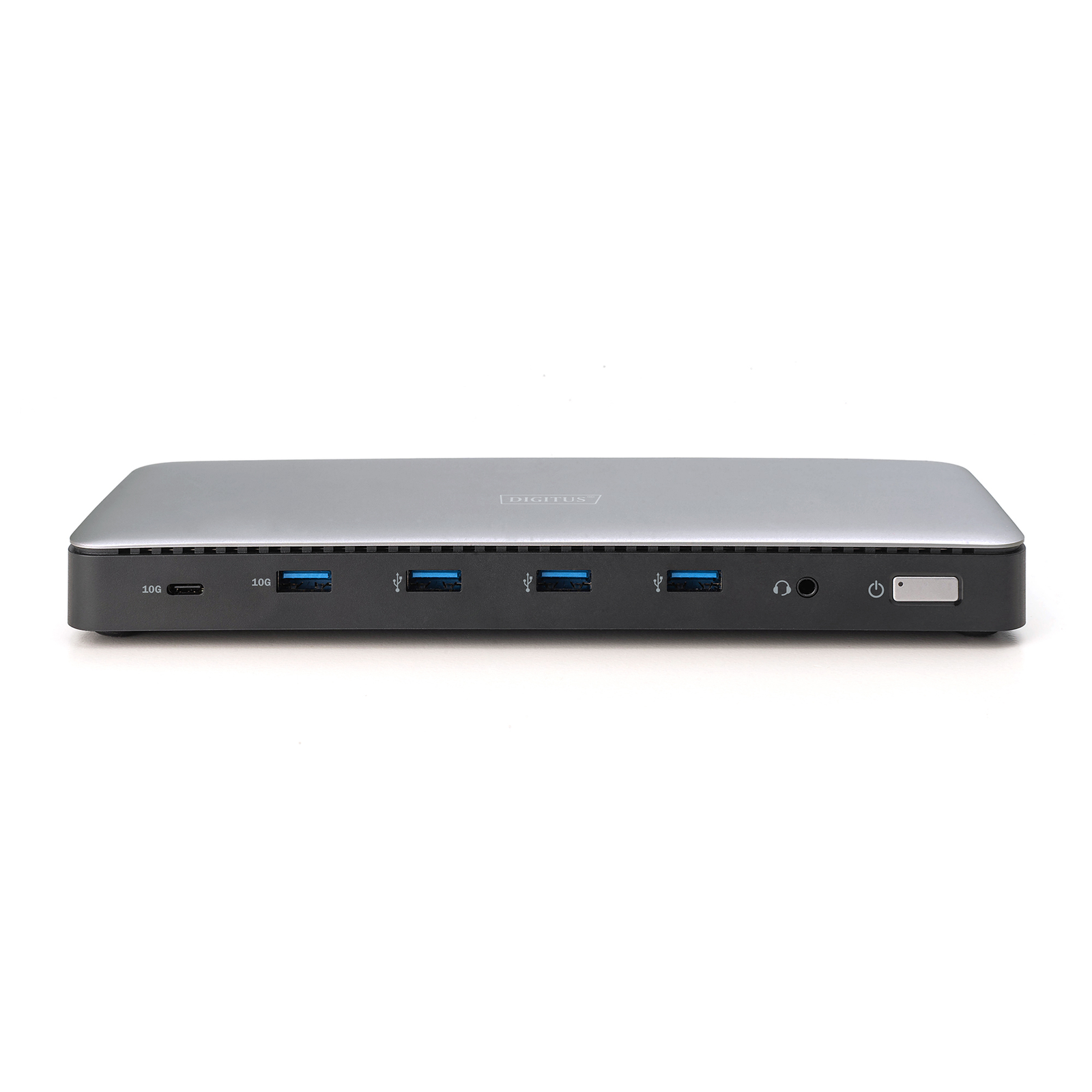 DIGITUS Docking USB-C-HDMI,DP,USBA,USBC,RJ45,DC,Audio Silver