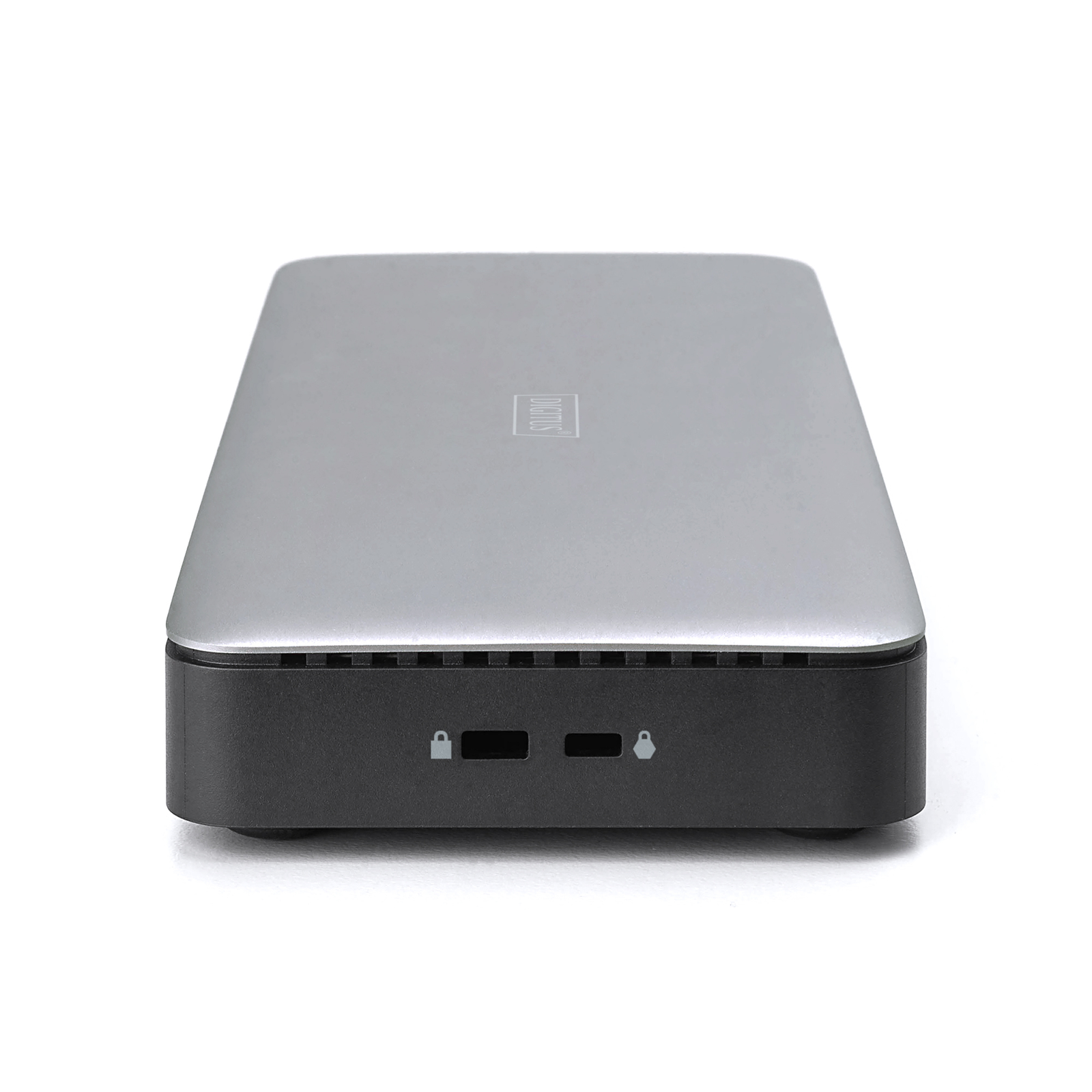 DIGITUS Docking USB-C-HDMI,DP,USBA,USBC,RJ45,DC,Audio Silver
