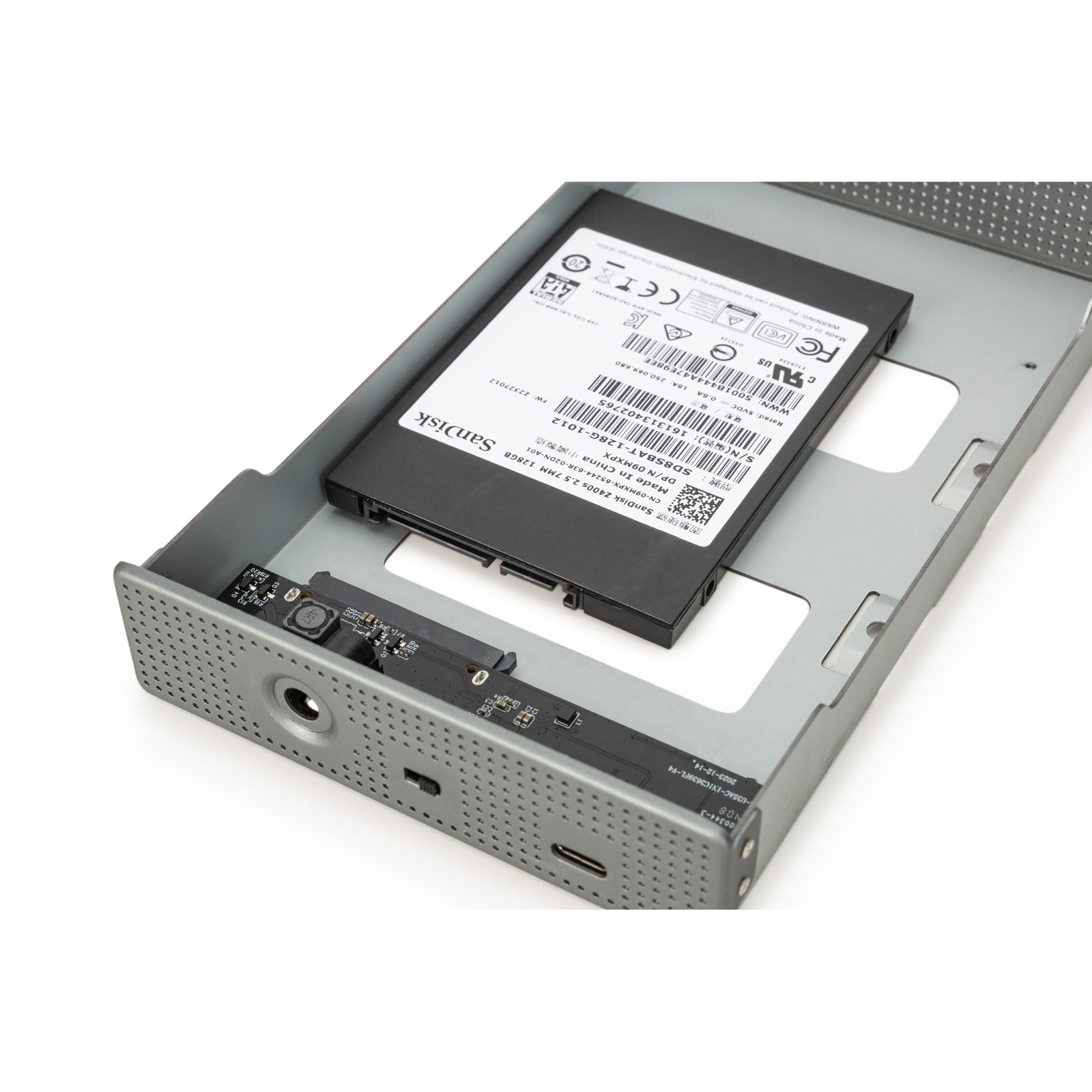 DIGITUS Hard Drive Enclosure USB3.0 3.5inch SATA 16TB Aluminium Digital/Data USB 3.0