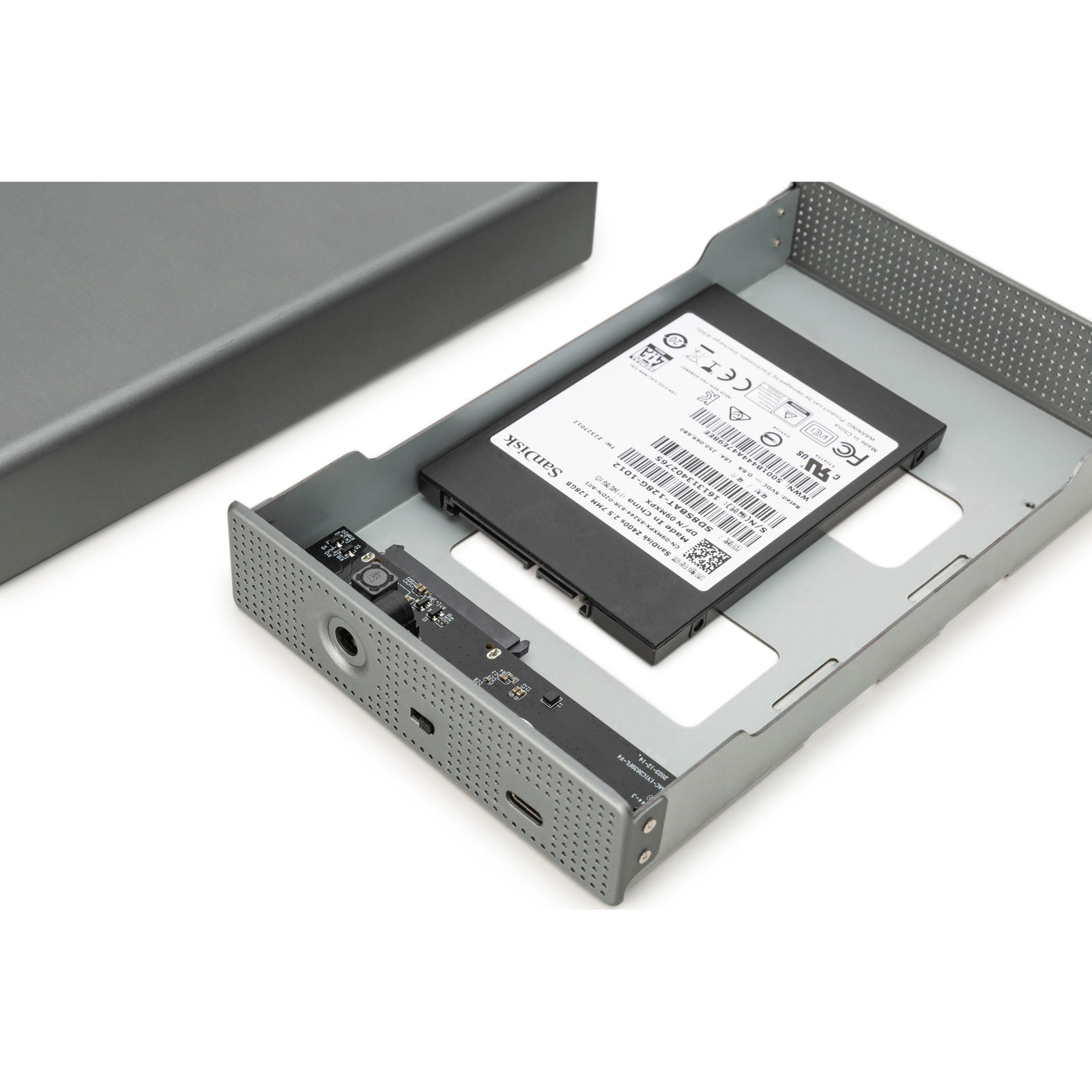 DIGITUS Hard Drive Enclosure USB3.0 3.5inch SATA 16TB Aluminium Digital/Data USB 3.0
