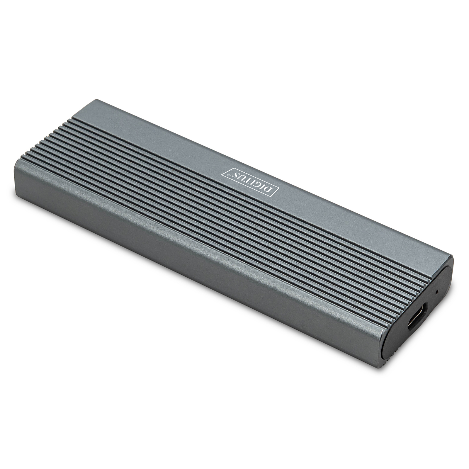 Digitus USB M.2 Hard Drive Enclosure SSD External NVMe 10Gbps USB 3.1 Gen2 Aluminum
