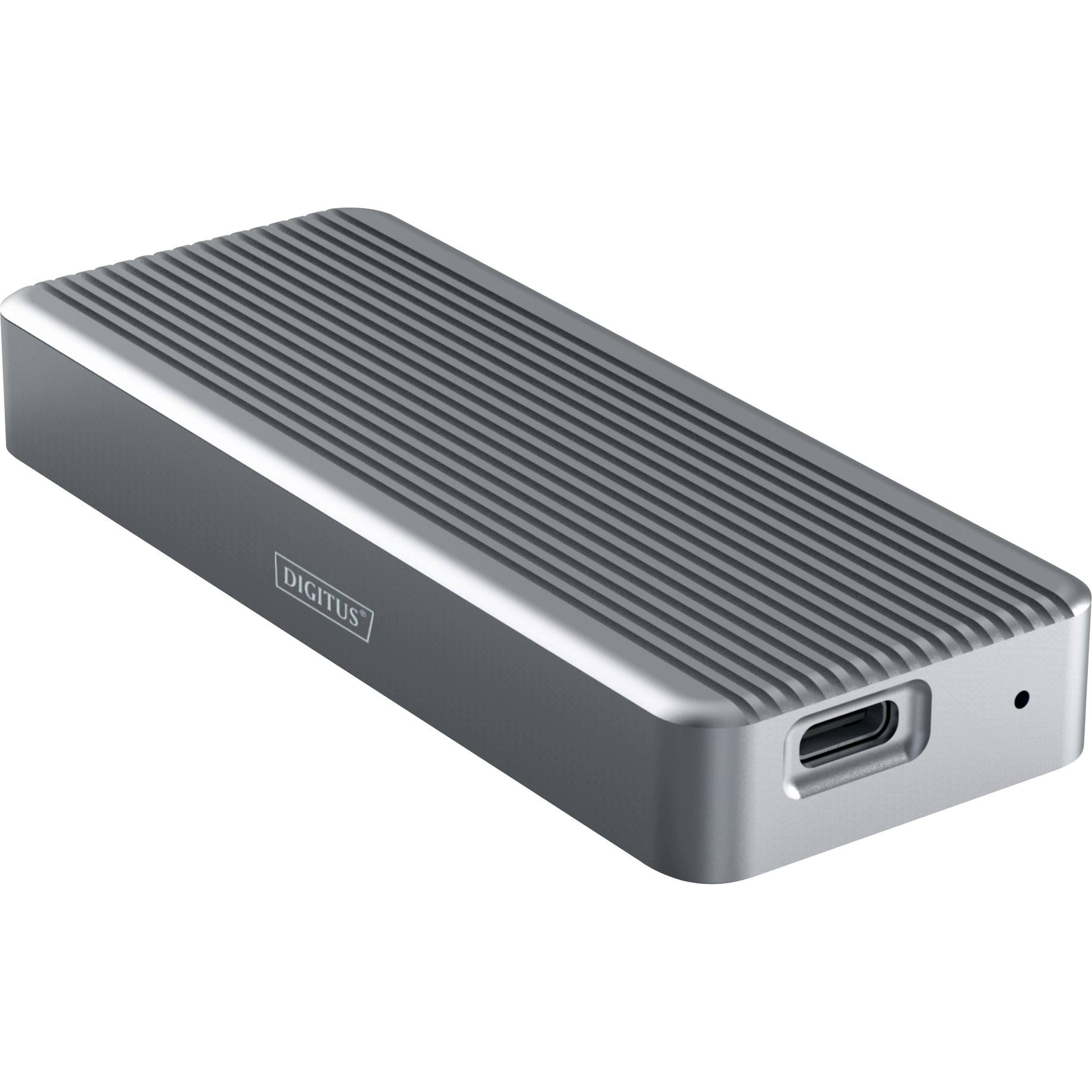 Digitus USB M.2 Hard Disk Enclosure SSD External NVMe 20Gbps USB 3.2 Gen2x2 Aluminum
