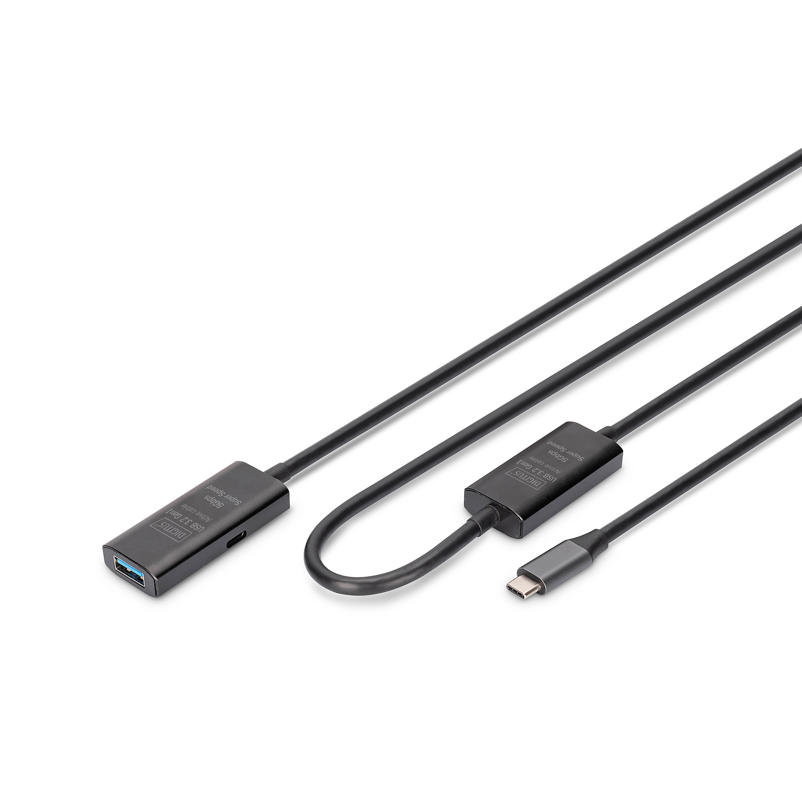Digitus USB-C/USB-A 5G EXTENS Cable 10M 5G USB 3.2 GEN1