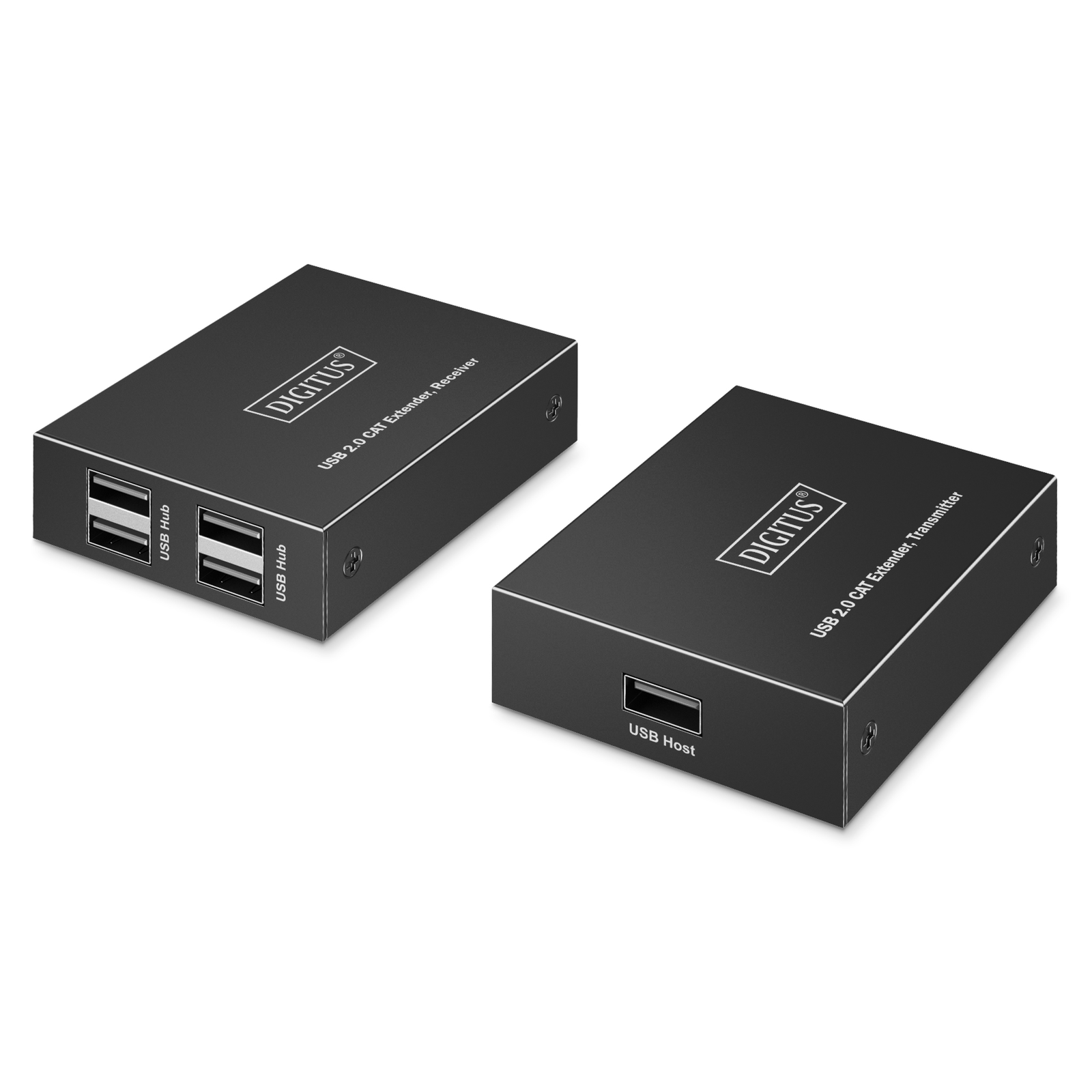 DIGITUS USB 2.0 CAT Extender 4 Port USB-A 150m
