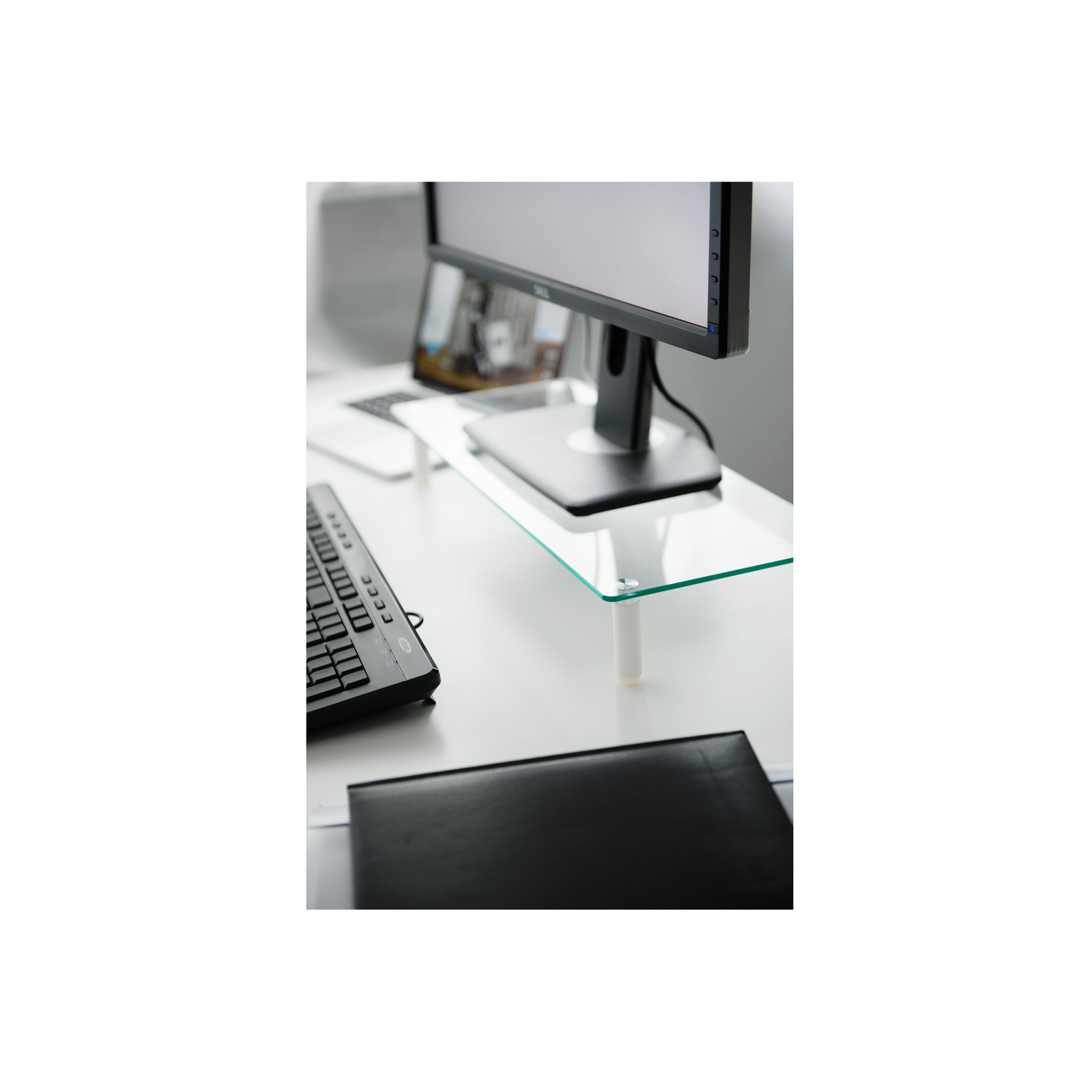 DIGITUS DA-90358 Glass Substrate for Monitor Working Surface 56x21cm Max Load 20kg