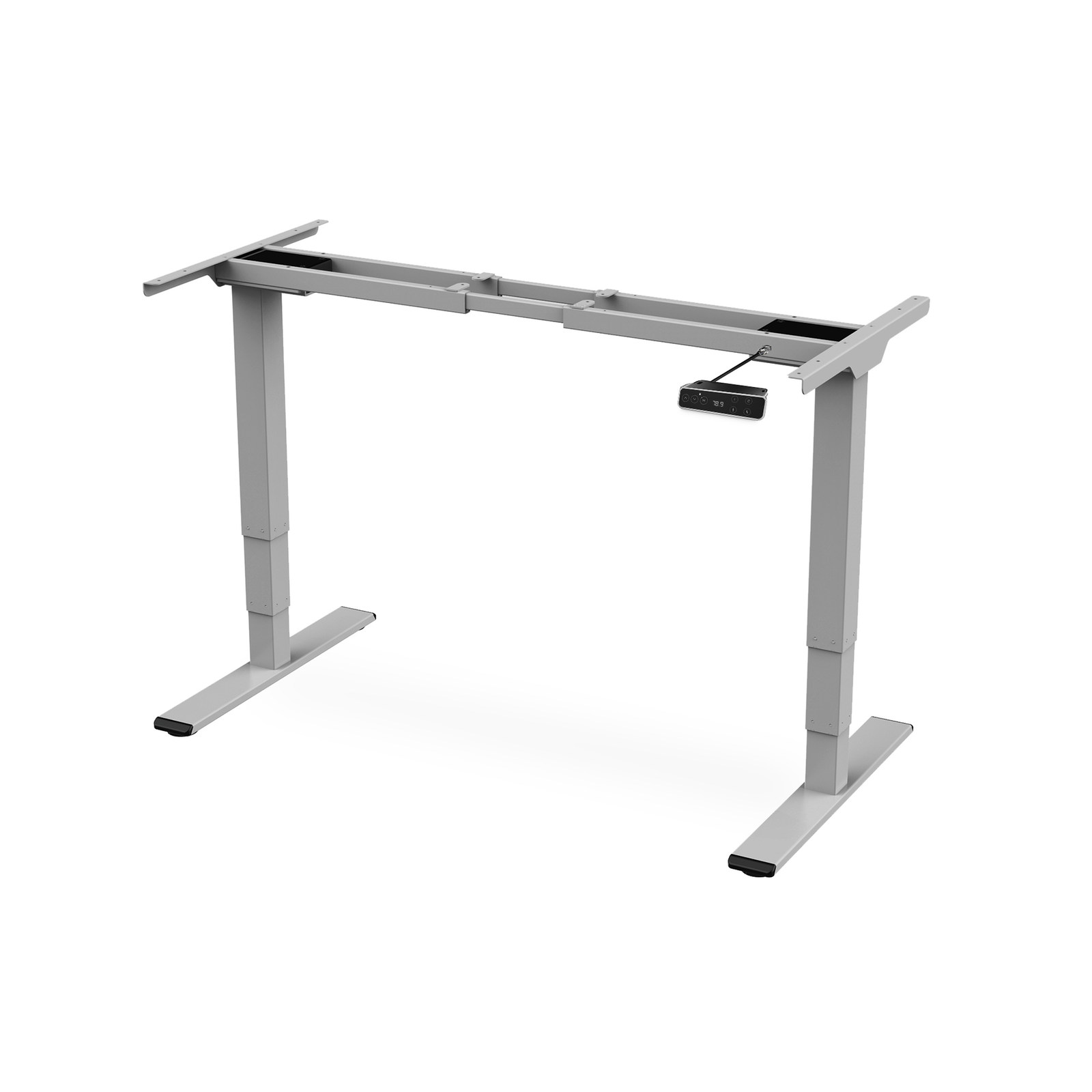 DIGITUS Electrically Height-adjustable Table Frame Dual Motor 3 Levels Grey (DA-90435)