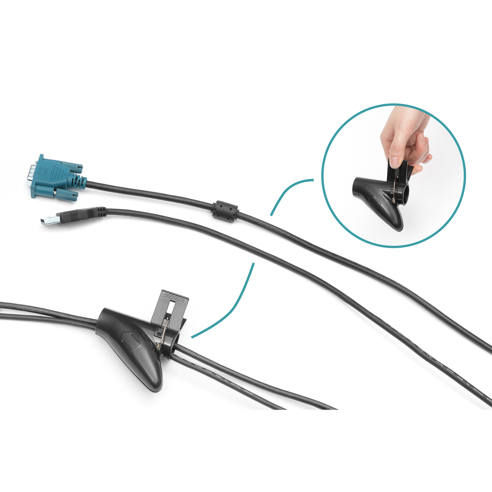 Digitus Flexible Spiral Cable Conduit with Pull-in Aid 5m