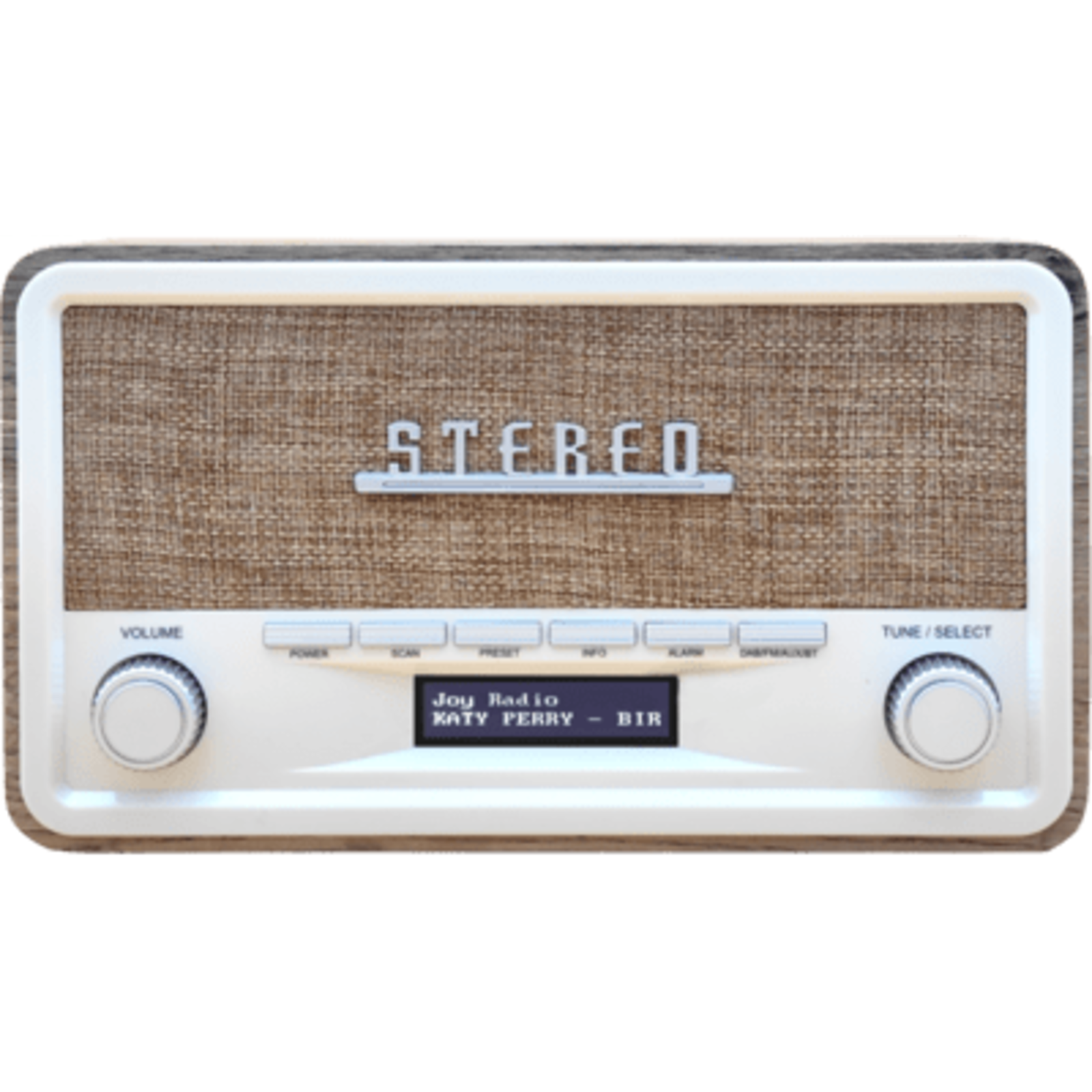 Denver DAB-18LW Radio Wooden Look