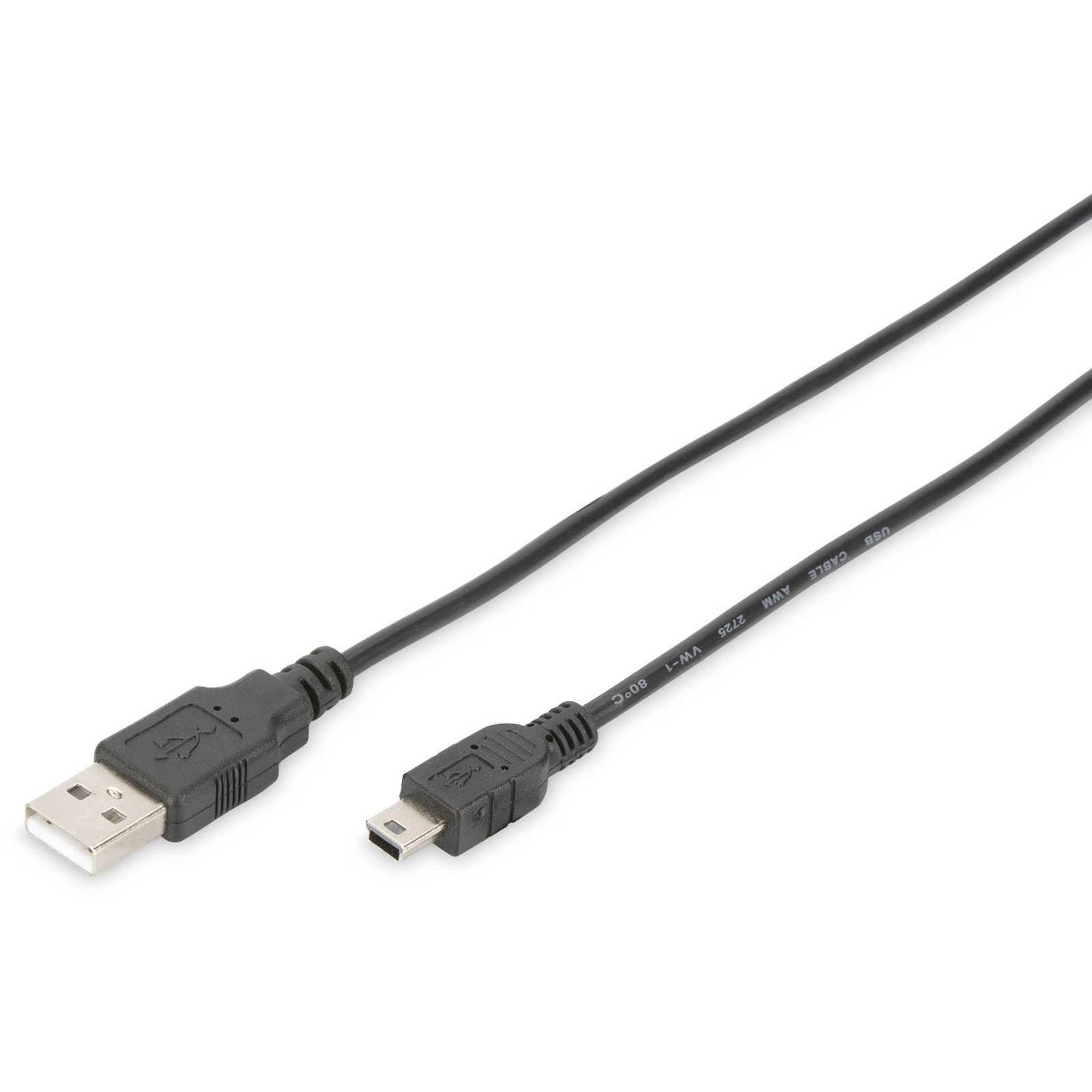 Digitus USB 2.0 Connection Cable Type A to Mini B