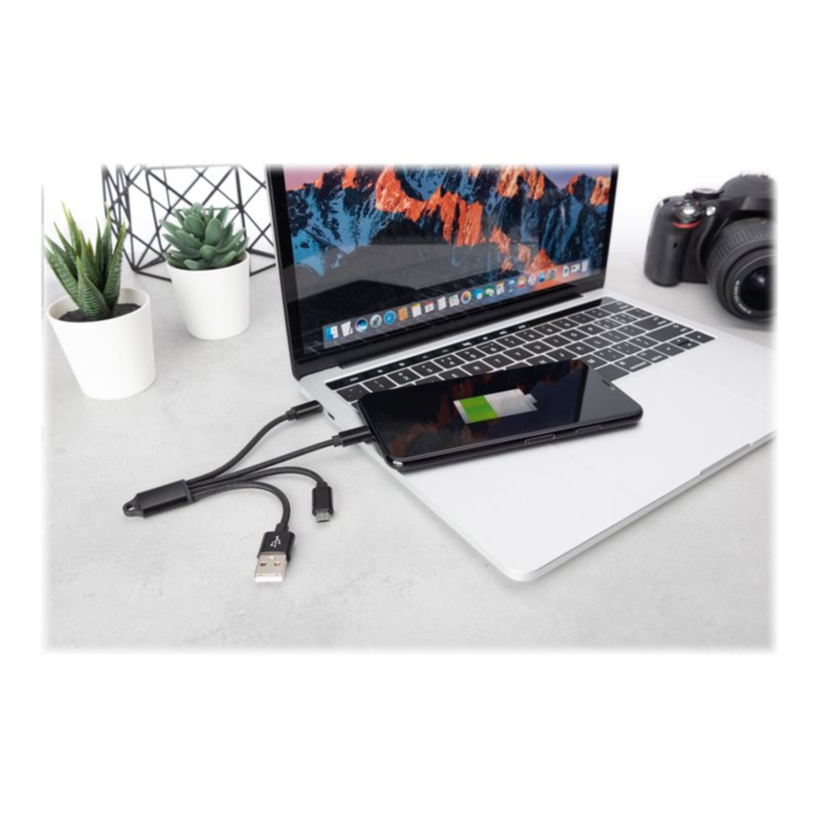 Digitus 3-in-1 Charging Cable