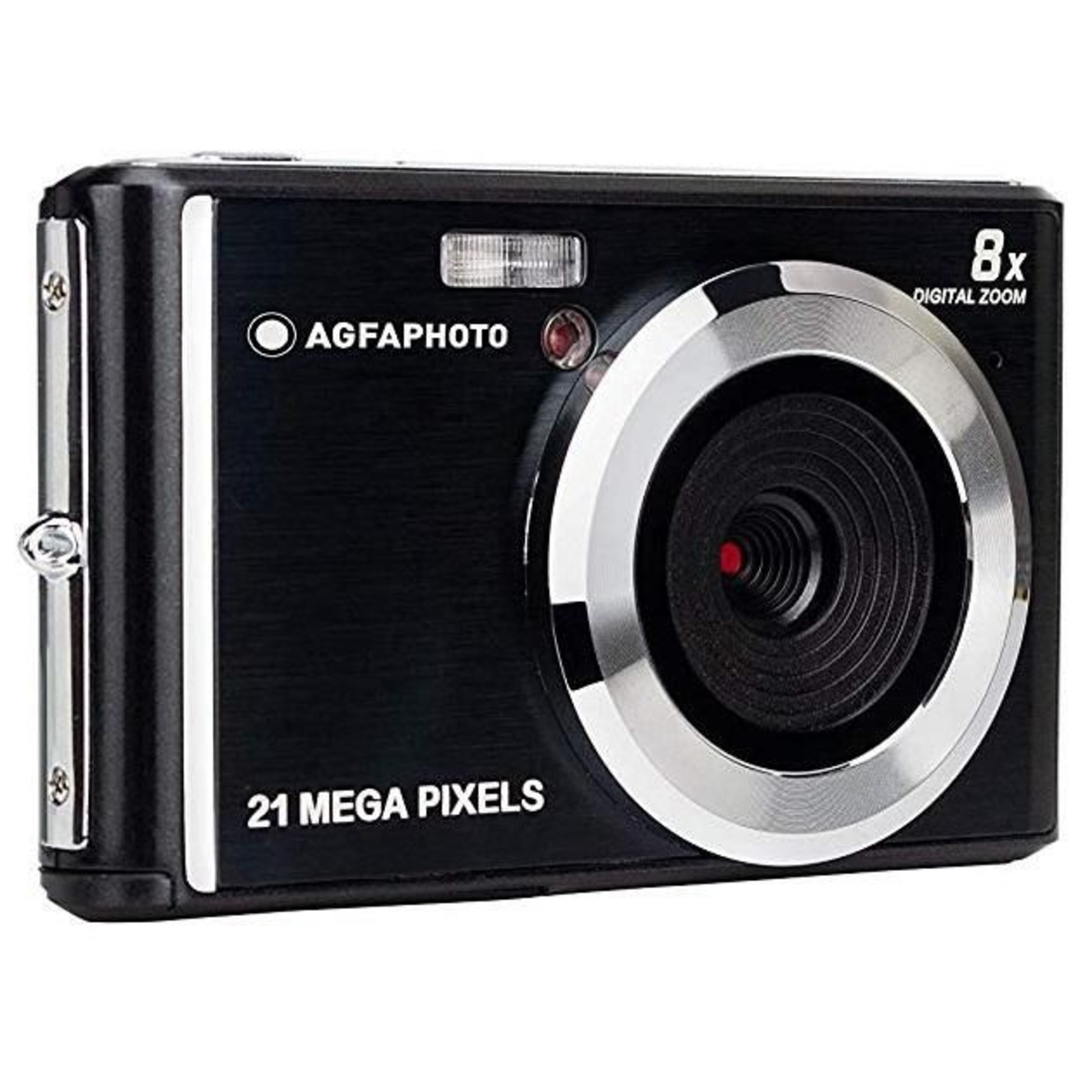 AgfaPhoto Compact Camera Realishot DC5200,cmOS HD 89 G Black21 MP 5616 X 3744 Pixels