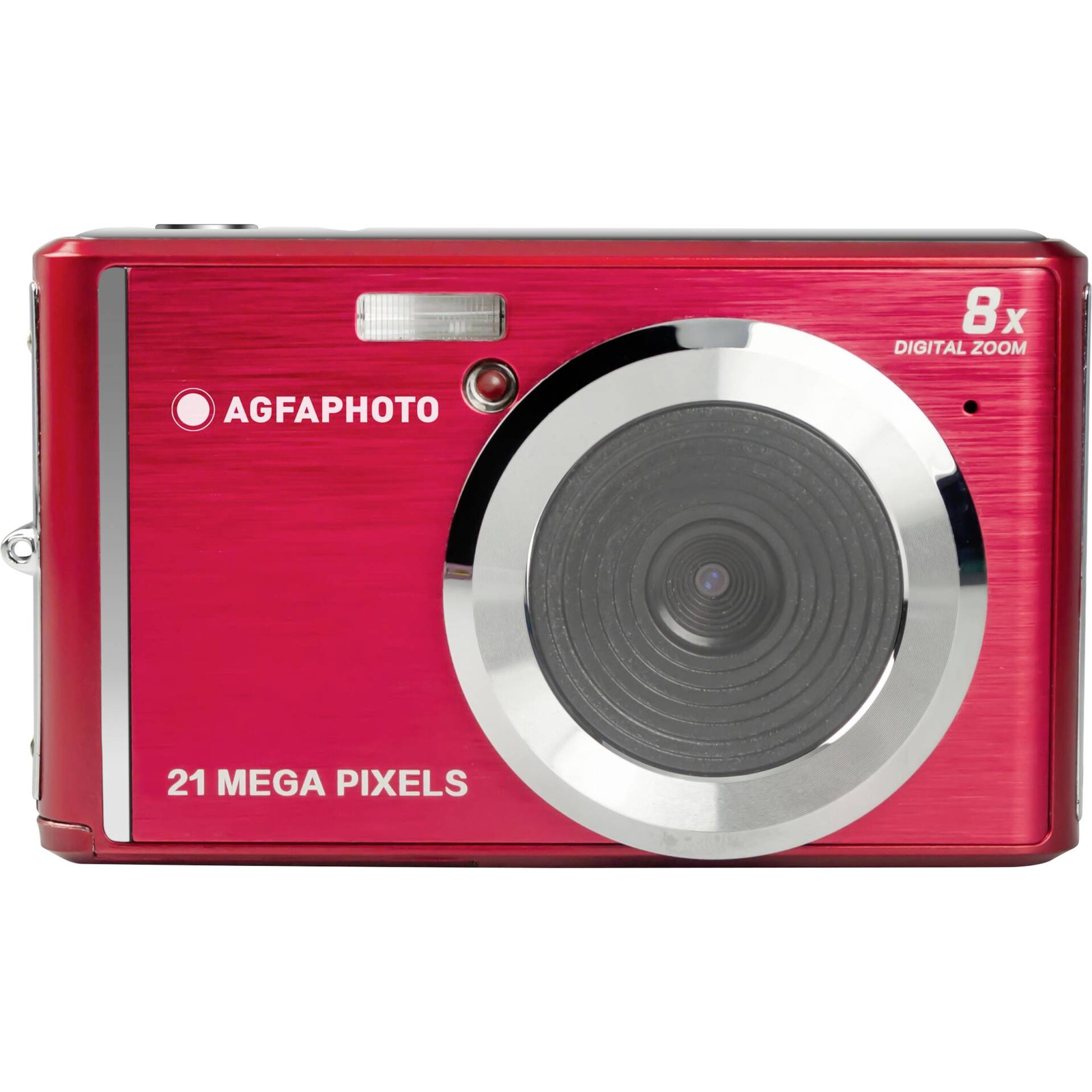 AgfaPhoto Compact Camera Dc5200 21.0 MPix 720p Red Digital Camera 21 MP