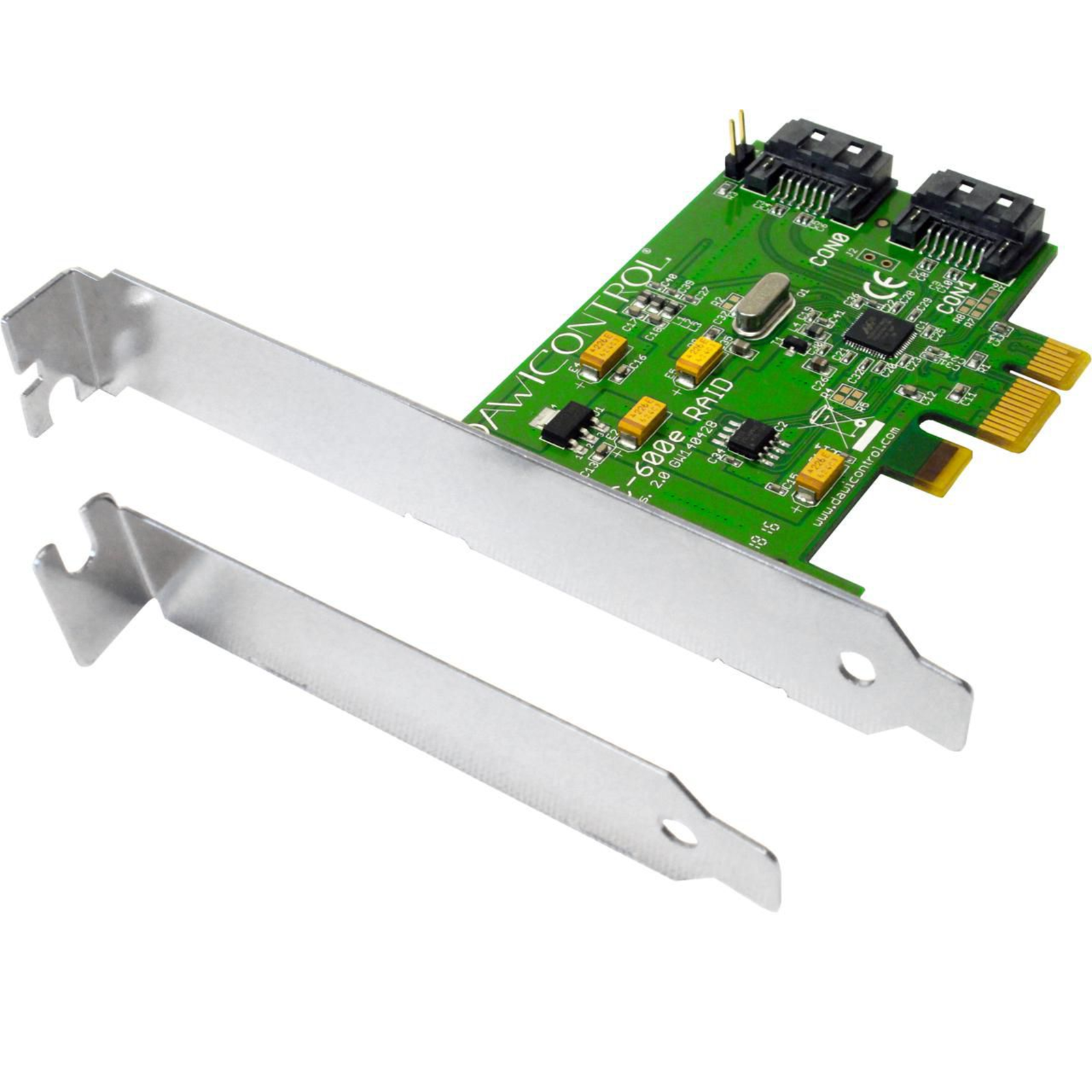 DawiControl PCI Card PCI-e DC-600e RAID 2-channel SATA3 Retai