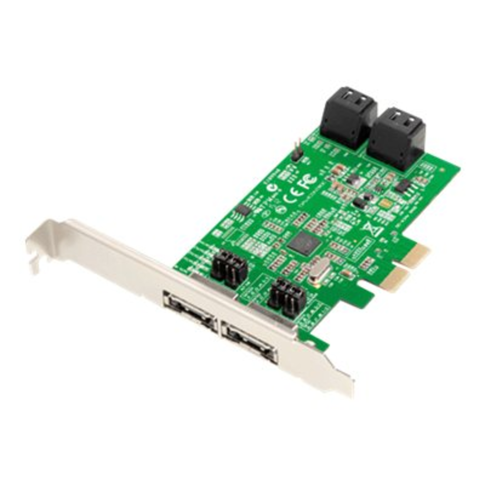 DawiControl PCI Card PCI-e DC-624e RAID R2 4-channel SATA 6G Blister