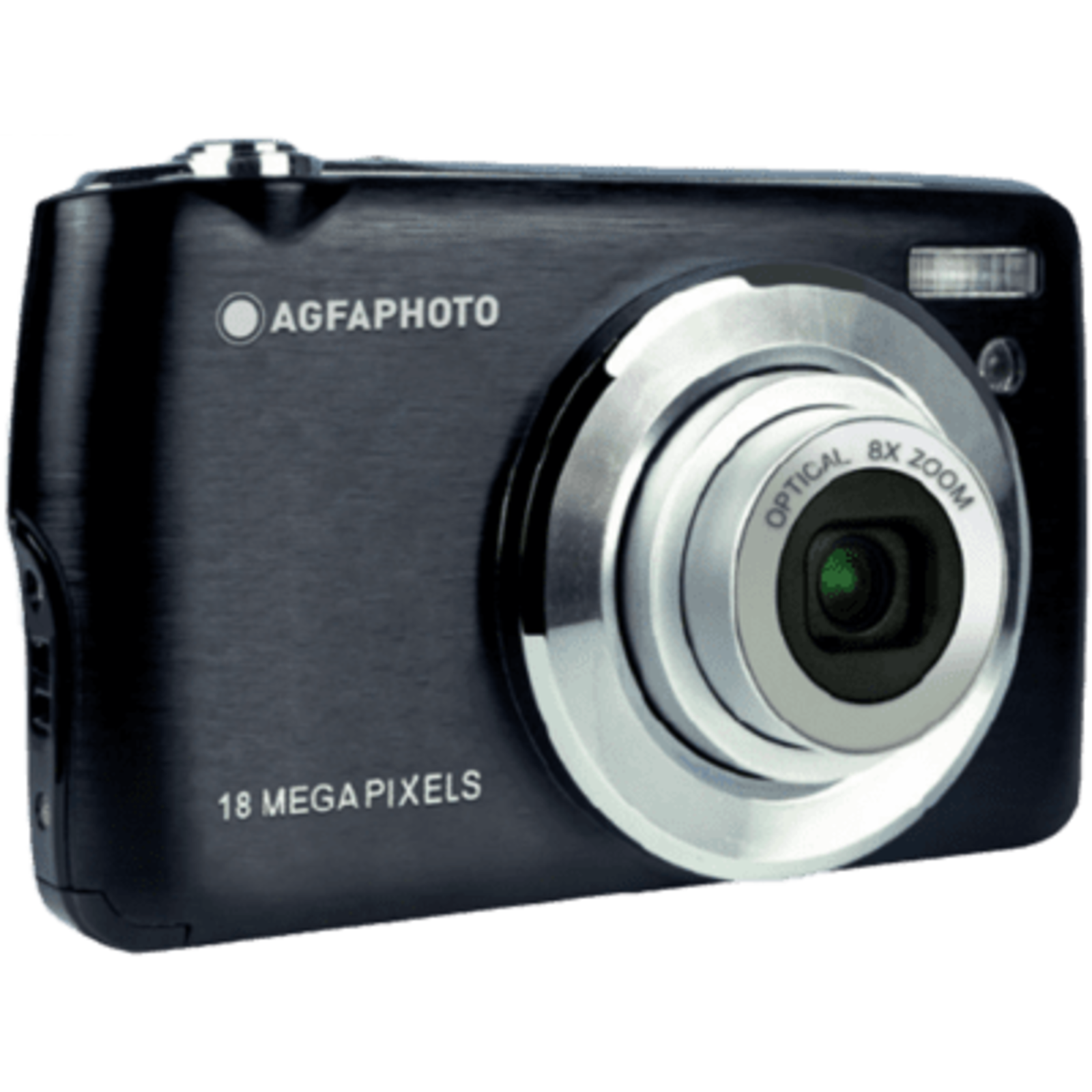 AgfaPhoto Compact Camera Realishot DC8200 8 MP 3264 X 2448 Pixels,cmOS 8x Full HD Black
