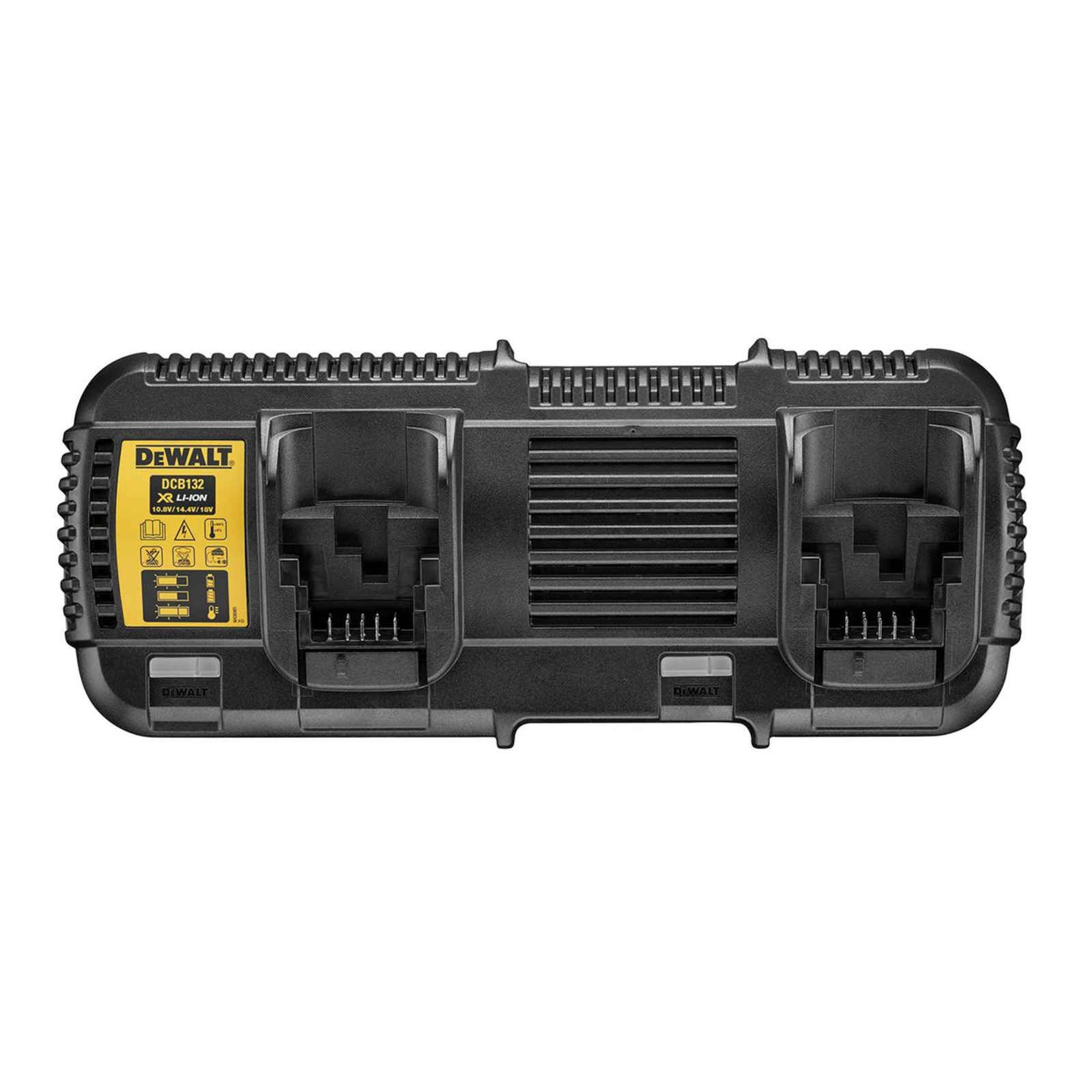 DEWALT DCB132T2-QW Battery And Charger Set Lithium-ion (Li-ion) 4 Ah 18 V DeWalt Black Yellow