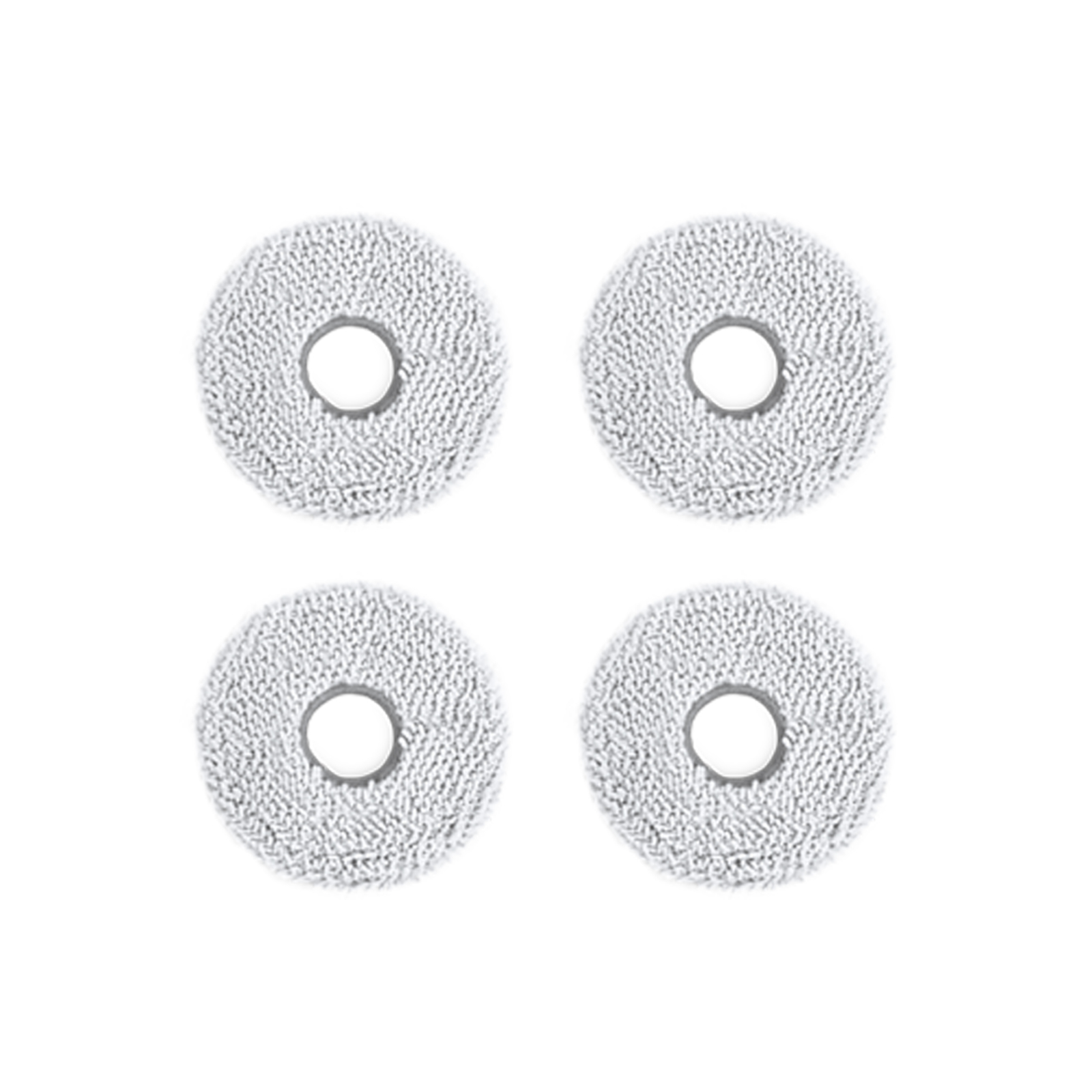 ECOVACS DCC040047 Robot Vacuum Cleaner Mop Pad Gray DEEBOT X5 Family 4 Pcs.