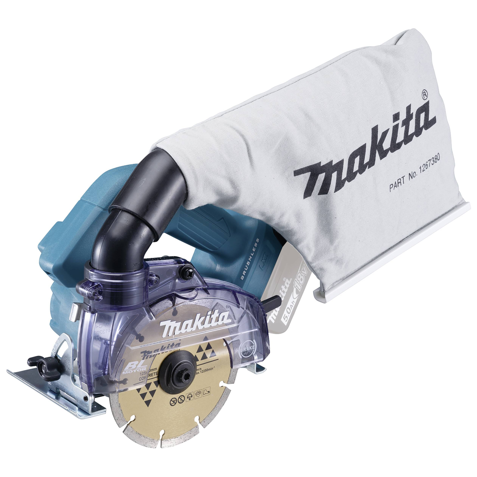 Makita DCC500Z Diamond Cutting System Cordless