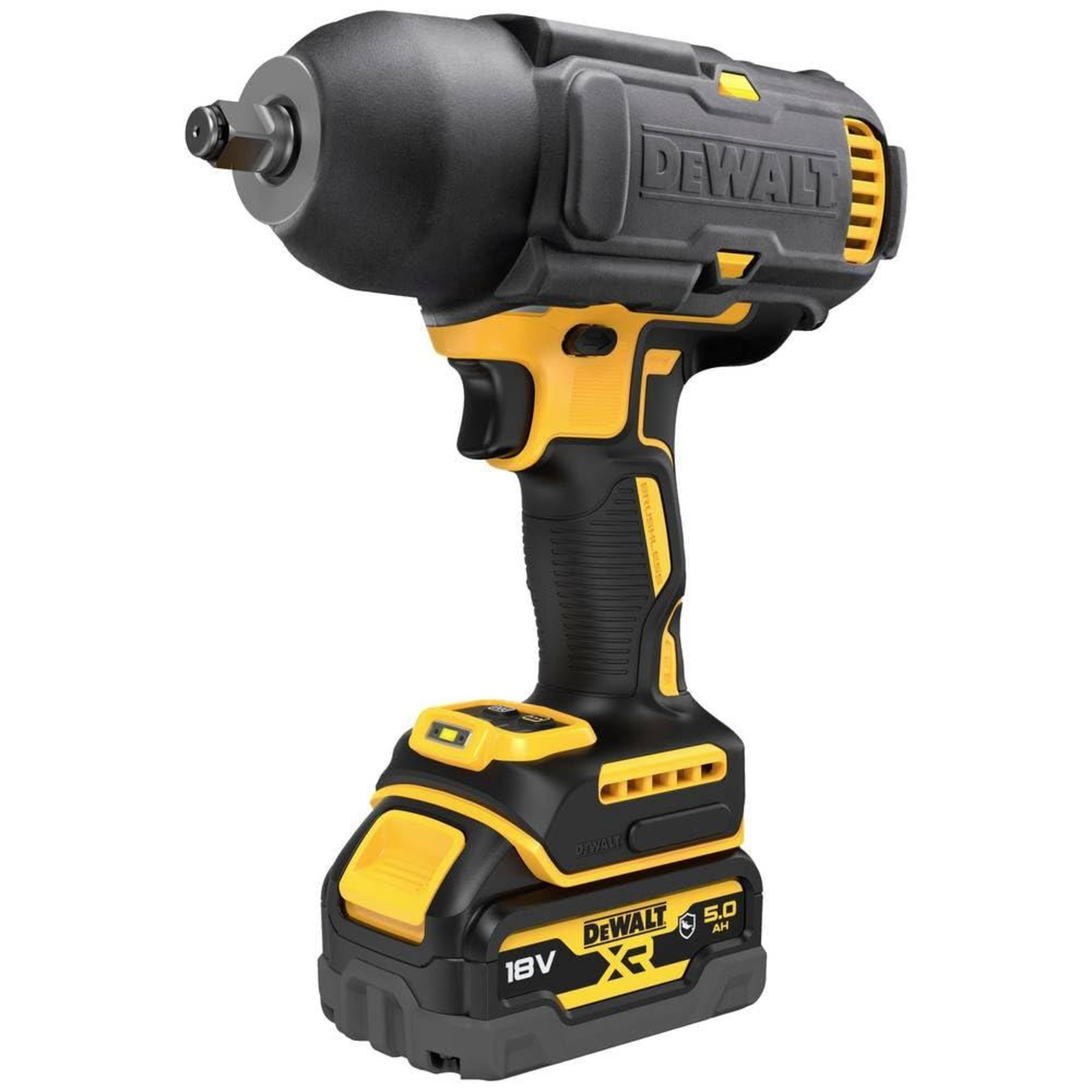 DEWALT Cordless Impact Wrench 18 Volt 5 Ah