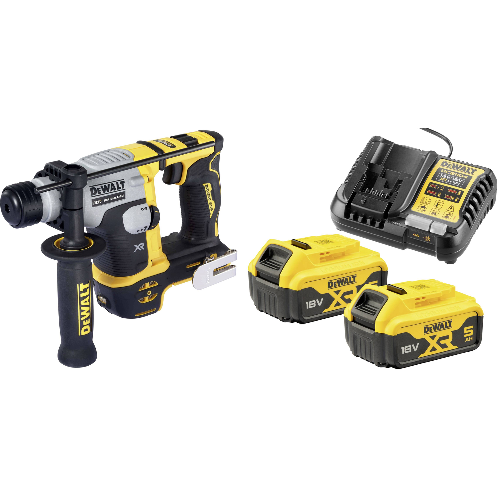 DEWALT SDS-Plus Cordless Hammer Drill 18 V/DC Li-Ion 650 W Brushless
