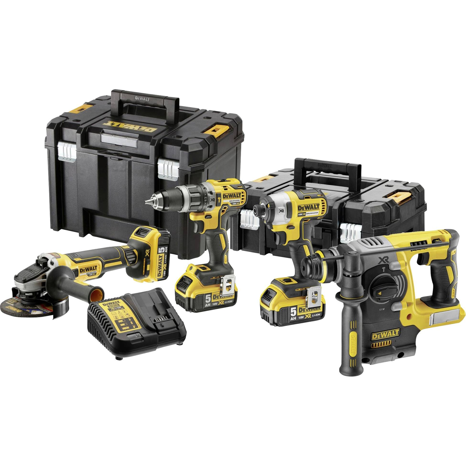 DeWalt DCK422P3T-QW 34000 BPM 4cm 12.5cm 1.74 Kg Rechargeable Battery