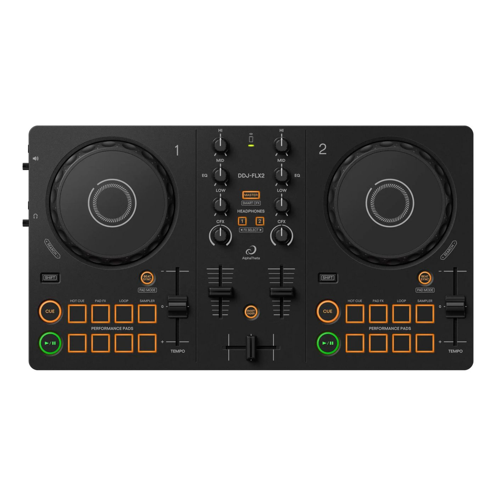 Pioneer AlphaTheta DDJ-FLX2 DJ Controller