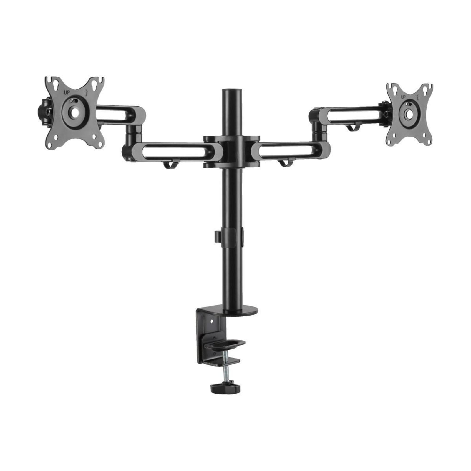 Eaton Tripp Lite Series Flex Arm Dual Desk Mount for 13 27 Inch Screens up to 17.6 Lbs P