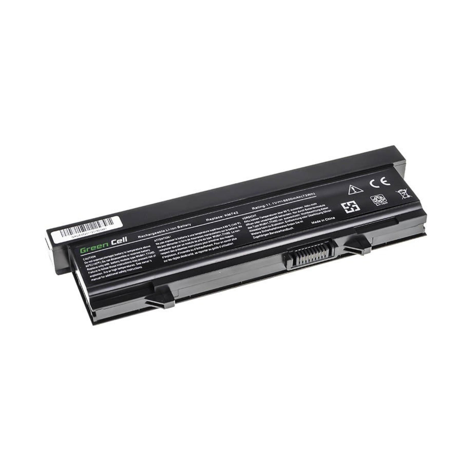 Greencell Laptop Battery for Latitude E5400 E5410 E5500 E5510 11.1V 6600mAh
