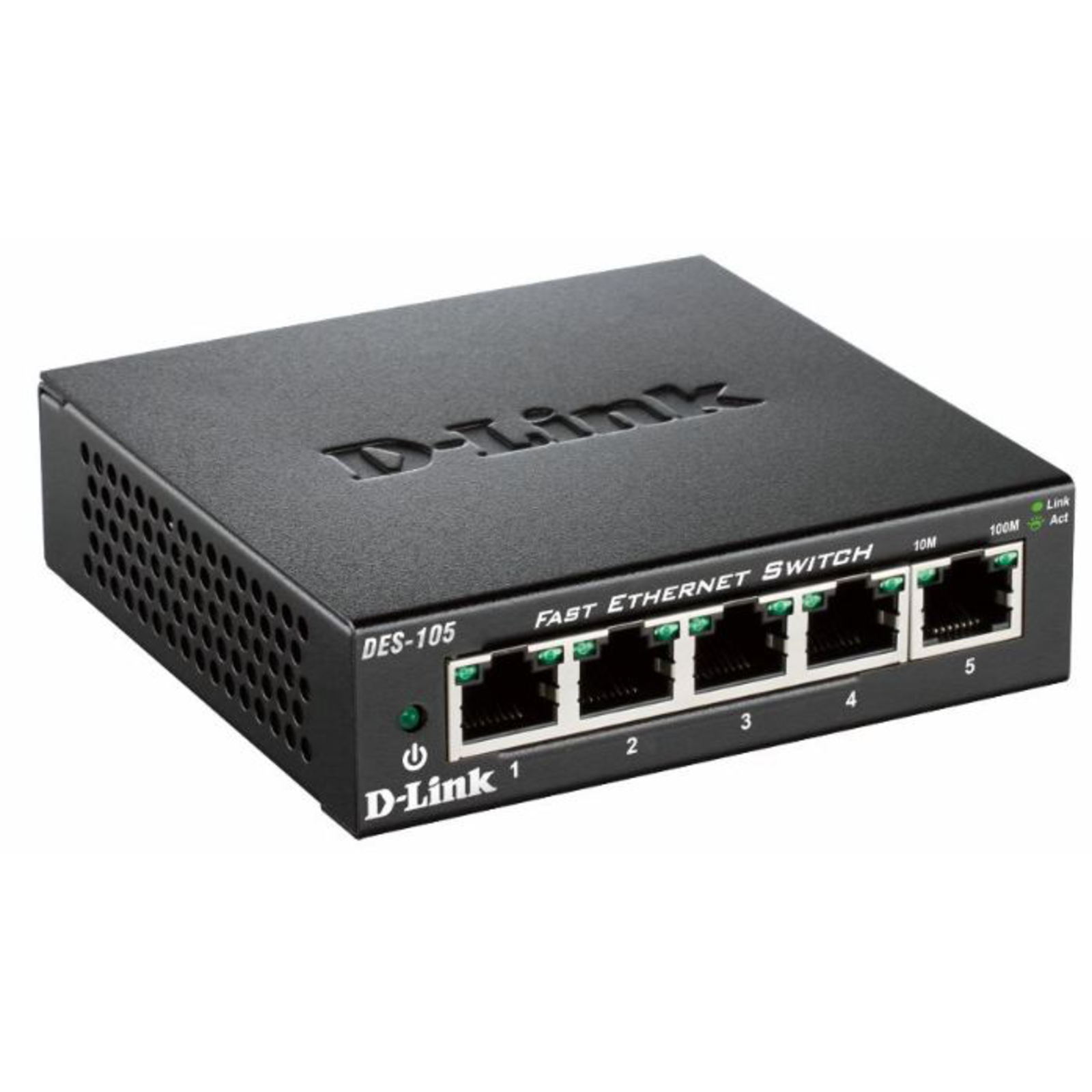 D-Link DES-105 Network Switch 5 Ports 100 Mbit/s