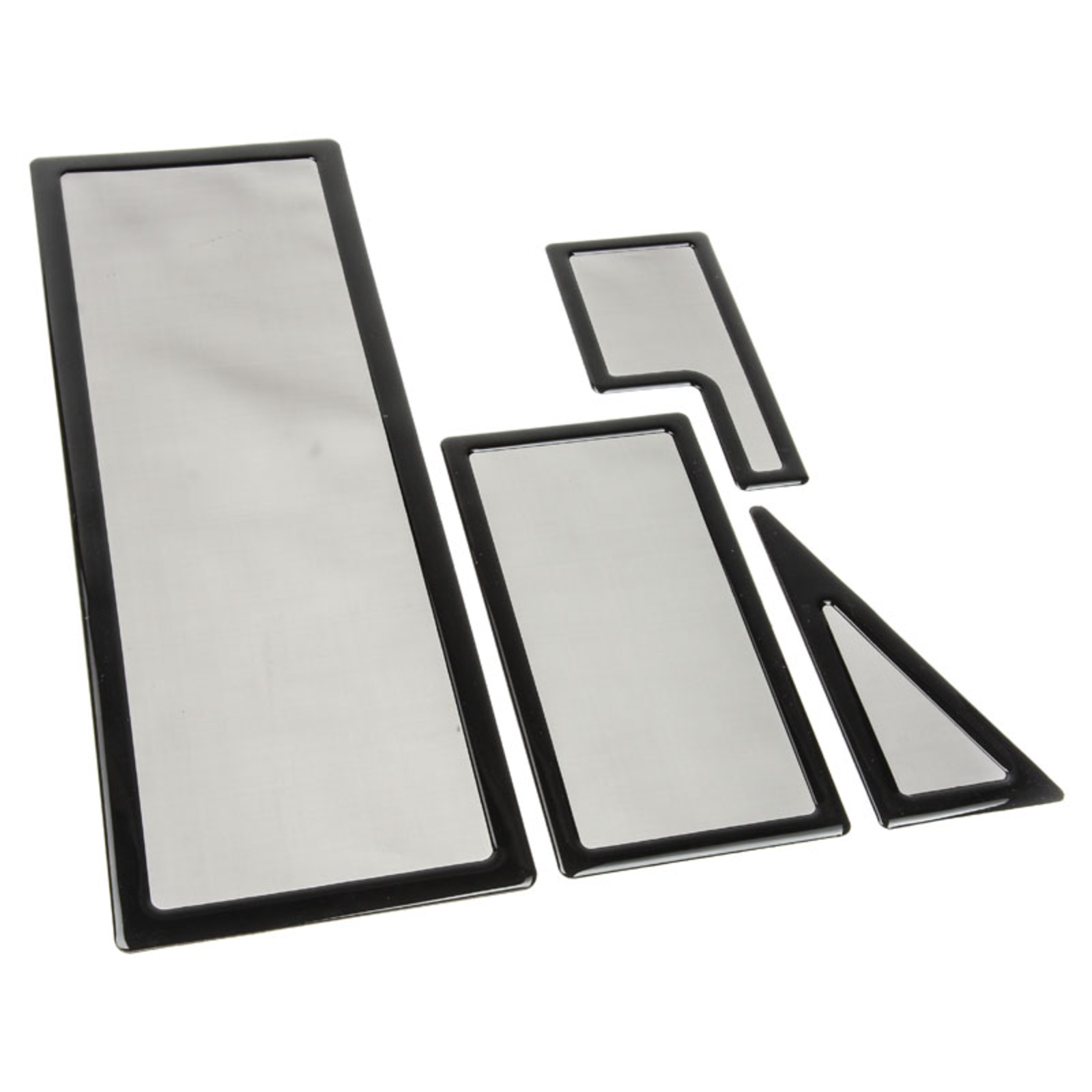 DEMCiflex Dust Filter Set for NZXT Switch 810 Black/black