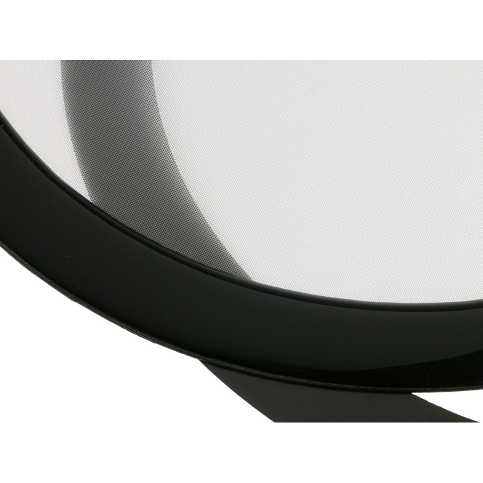 DEMCiflex Dust Filter 200mm Round Black/white