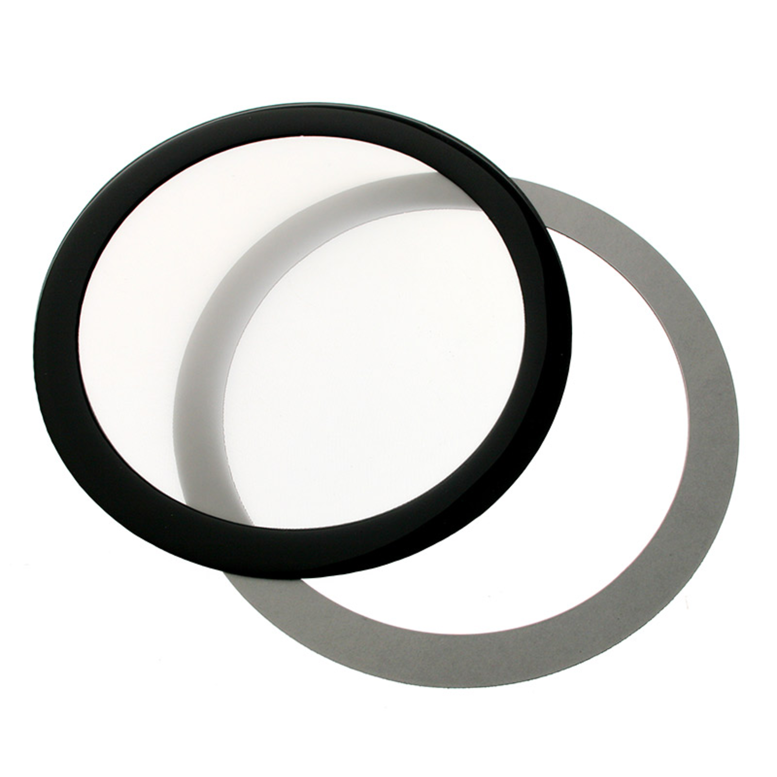 DEMCiflex Dust Filter 120mm Round Black/white