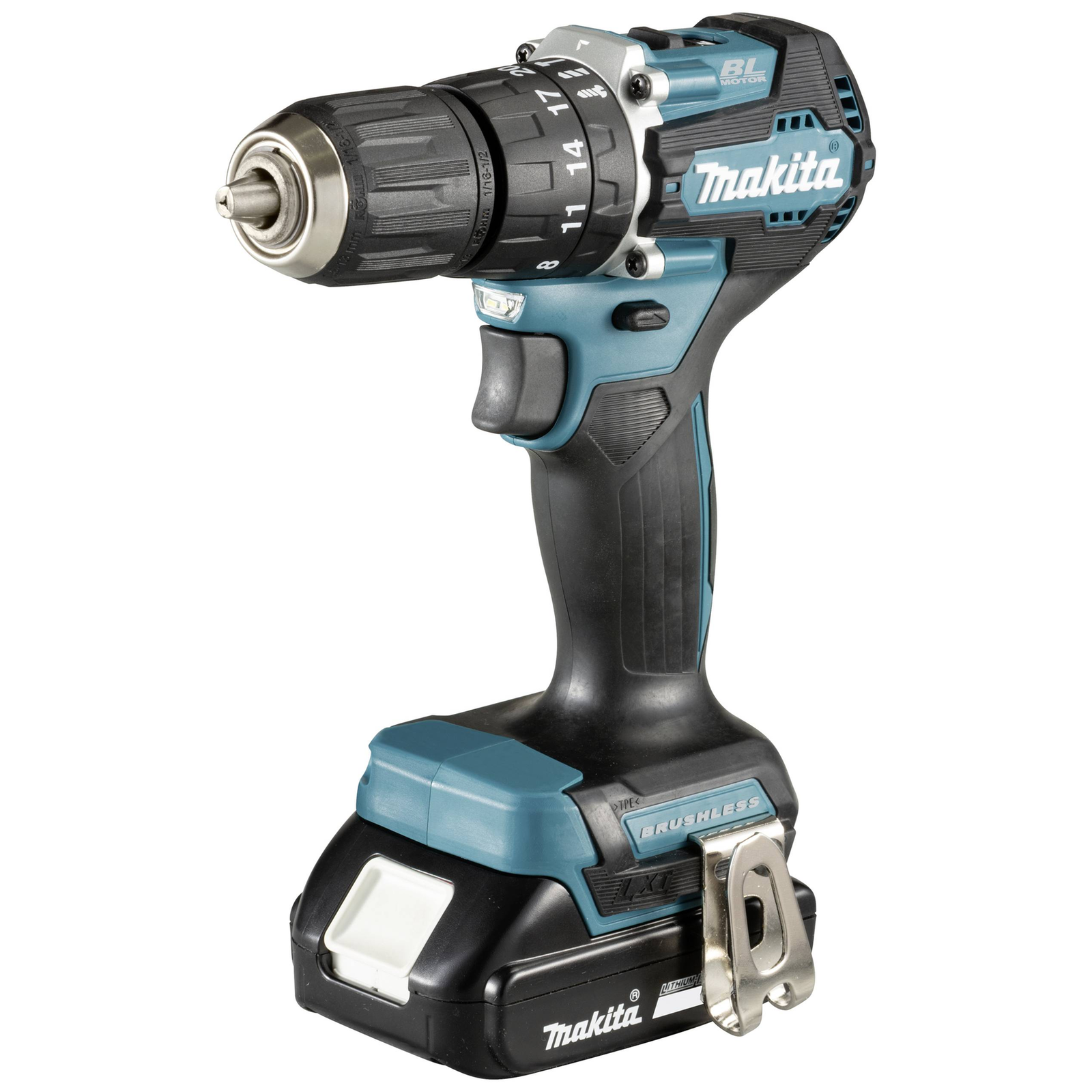 Makita DHP487RAJ Hand Drill without Key Brushless 1.3cm 25500 RPM 3.6cm