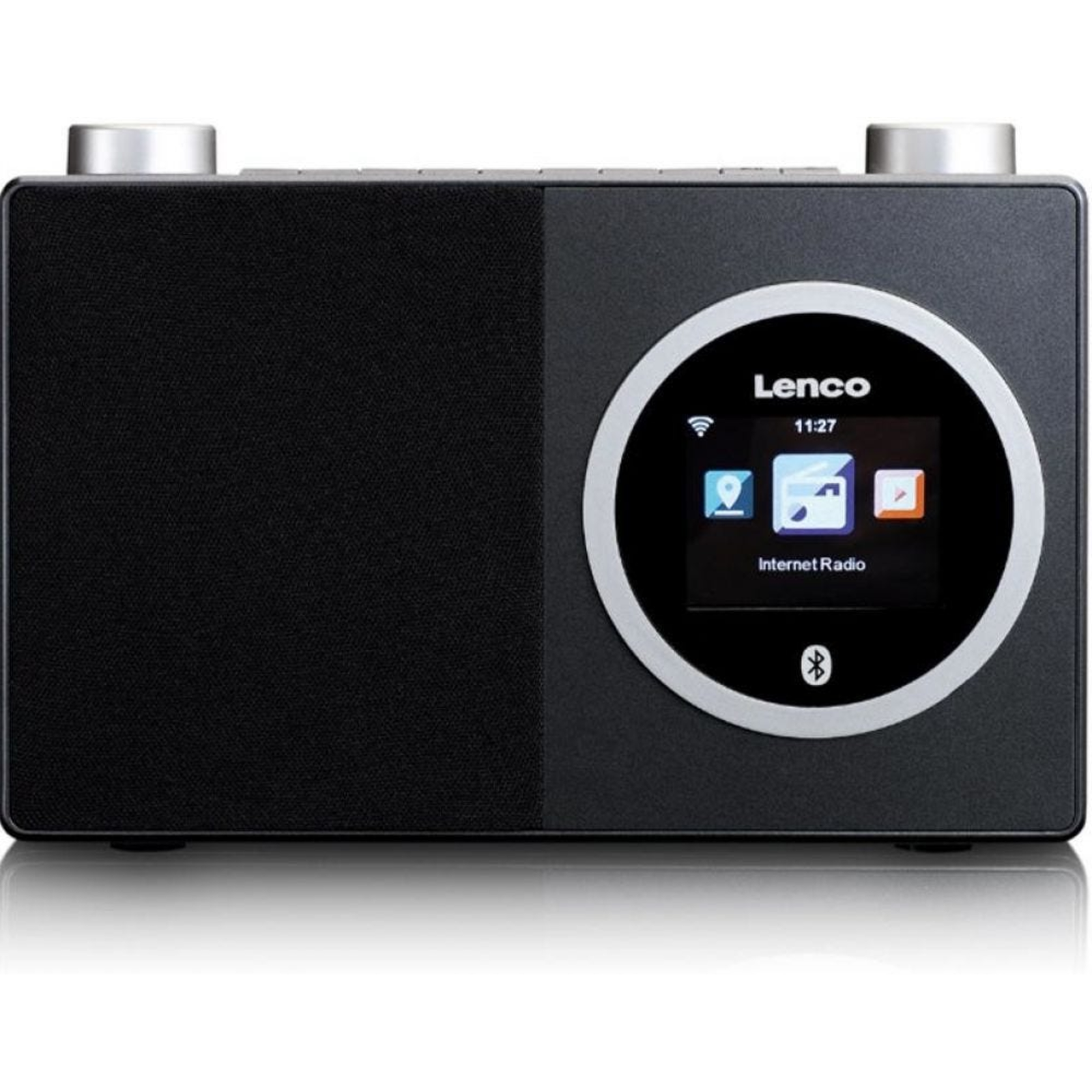 Lenco Dir-70 Network Audio Player 3 Watt Total Black Dir-70BK