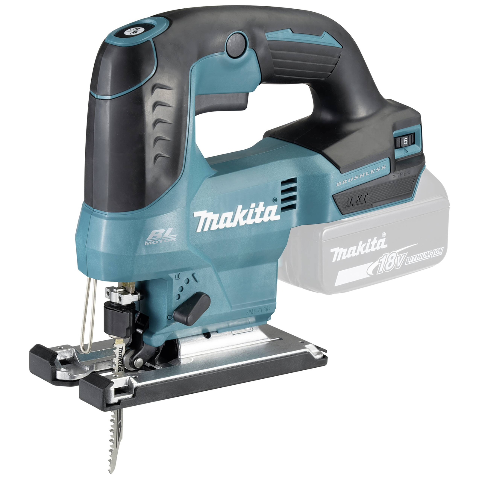 Makita DJV184Z Cordless Pendulum Action Stick Saw 18 Volt Blue Black No Battery And Charger