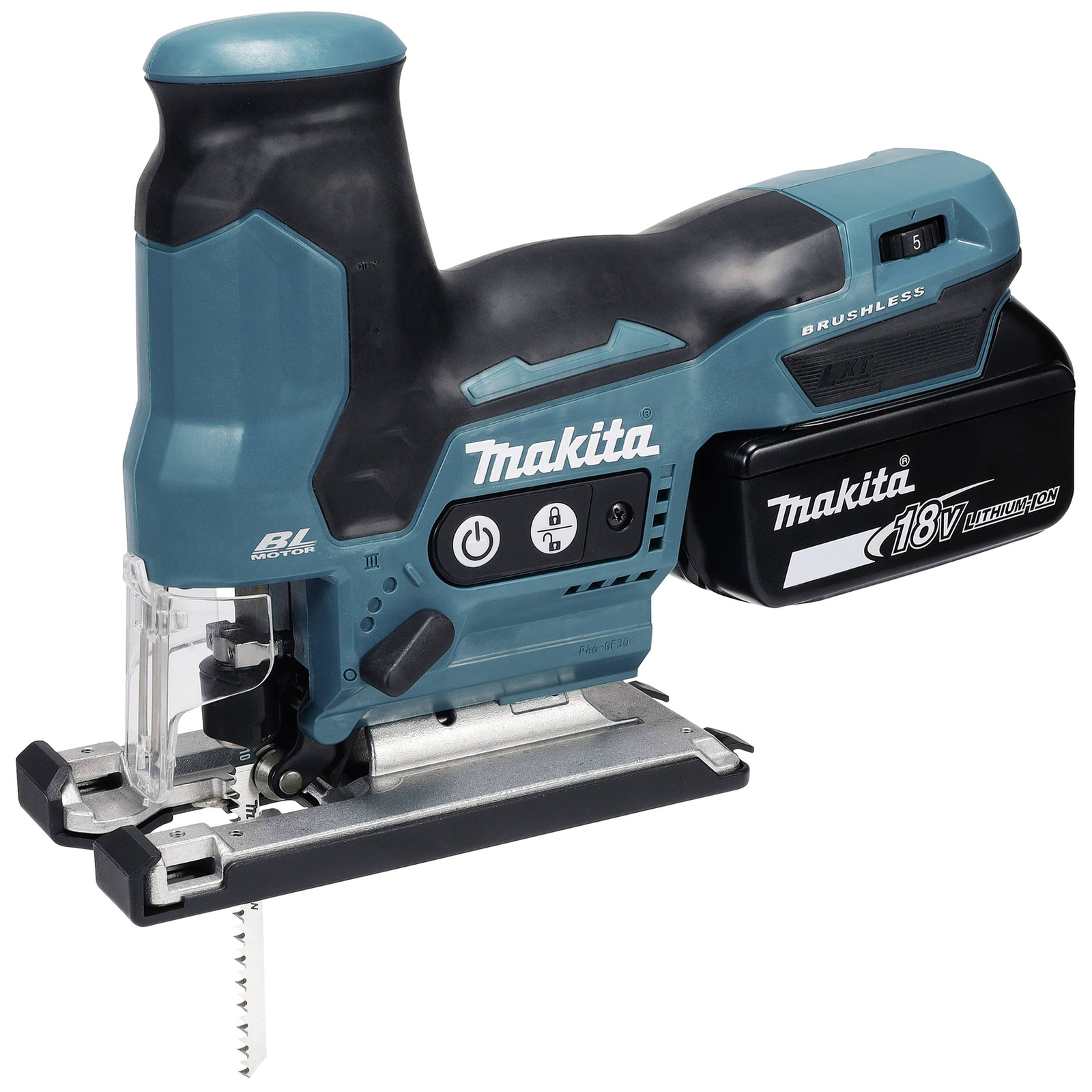 Makita DJV185RF1J Cordless Pendulum Action Jigsaw