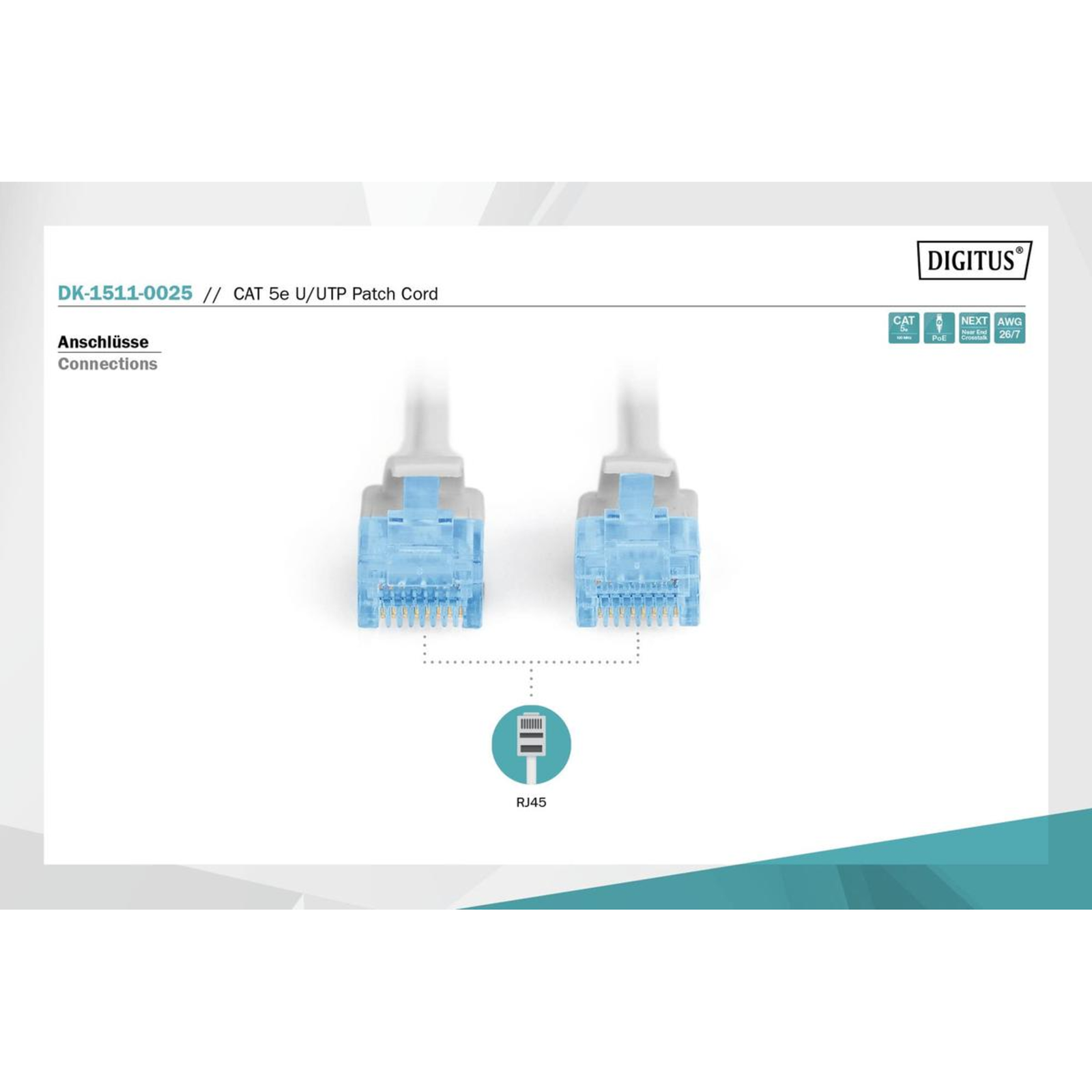 Digitus CAT 5e U-UTP Patch Cable