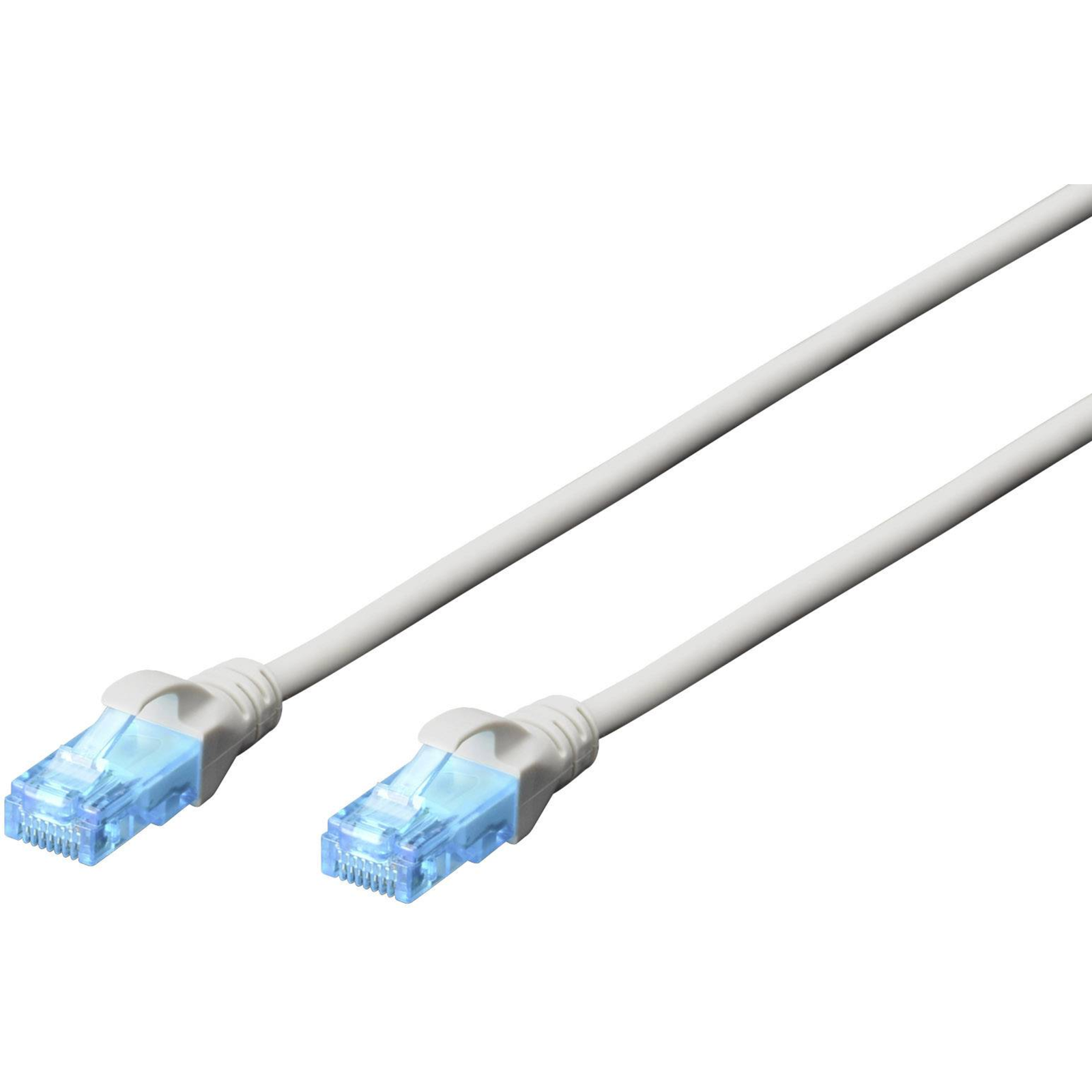 DIGITUS Ecoline Patch Cable RJ-45 M RJ-45 M 7.0m UTP CAT 5e with Bend Predection Gray DK-1512-070