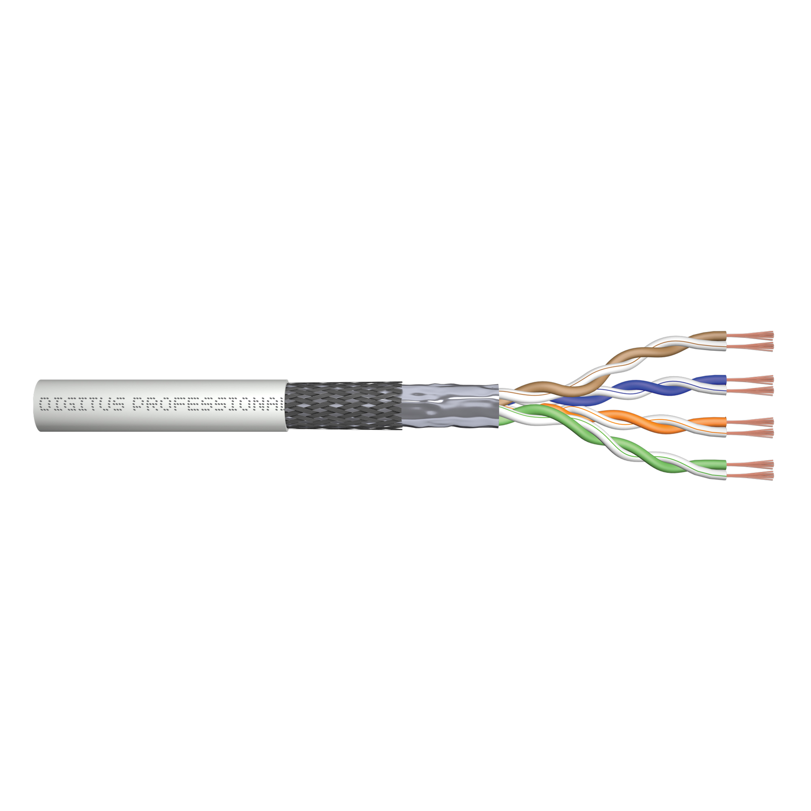 Digitus CAT 5e SF-UTP Twisted Pair Raw Patch Cable