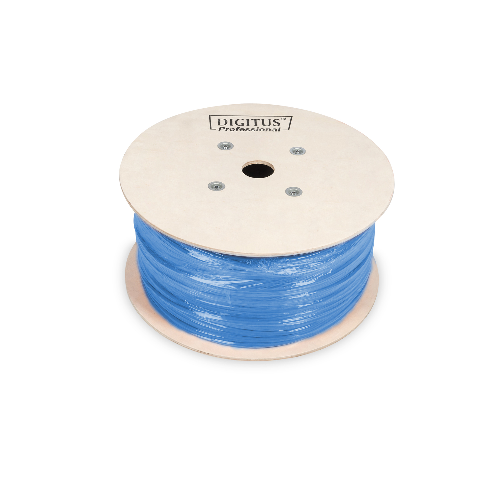 Digitus Instal-kab Cat6a U/UTP Tw.pair 305m Light Blue