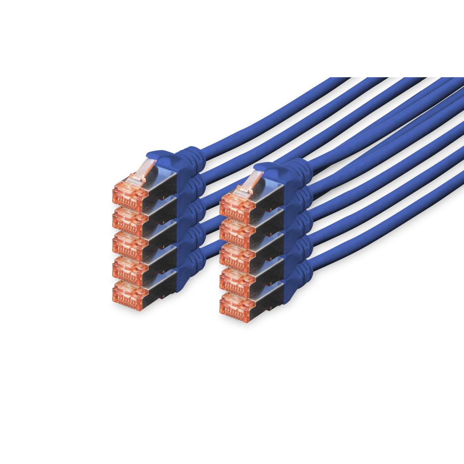Digitus CAT 6 S-FTP Patch Cable 10 Pieces