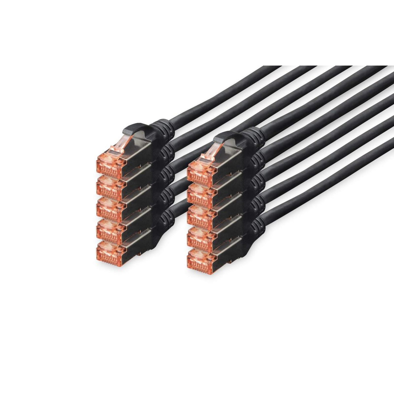 Digitus CAT 6 S-FTP Patch Cable 10 Pieces