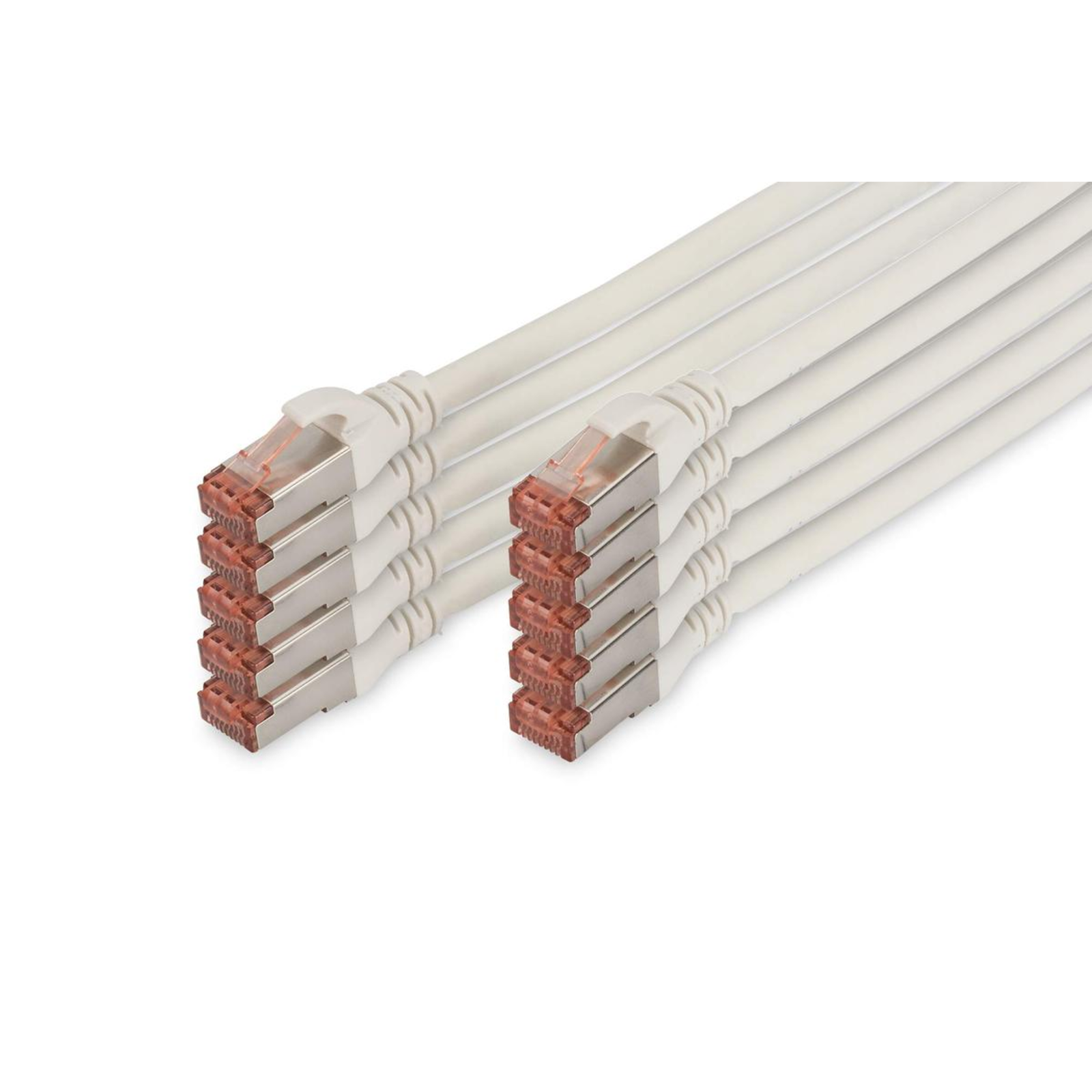 Digitus CAT 6 S-FTP Patch Cable 10 Pieces