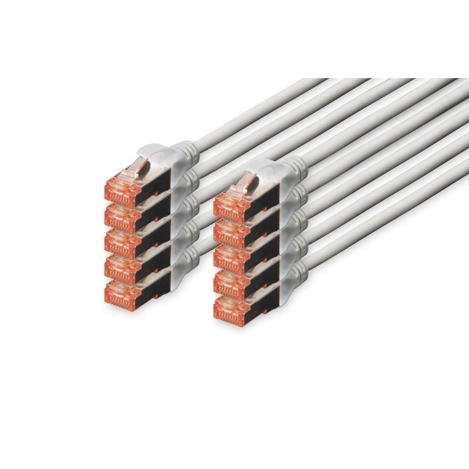 Digitus CAT 6 S-FTP Patch Cable 10 Pieces