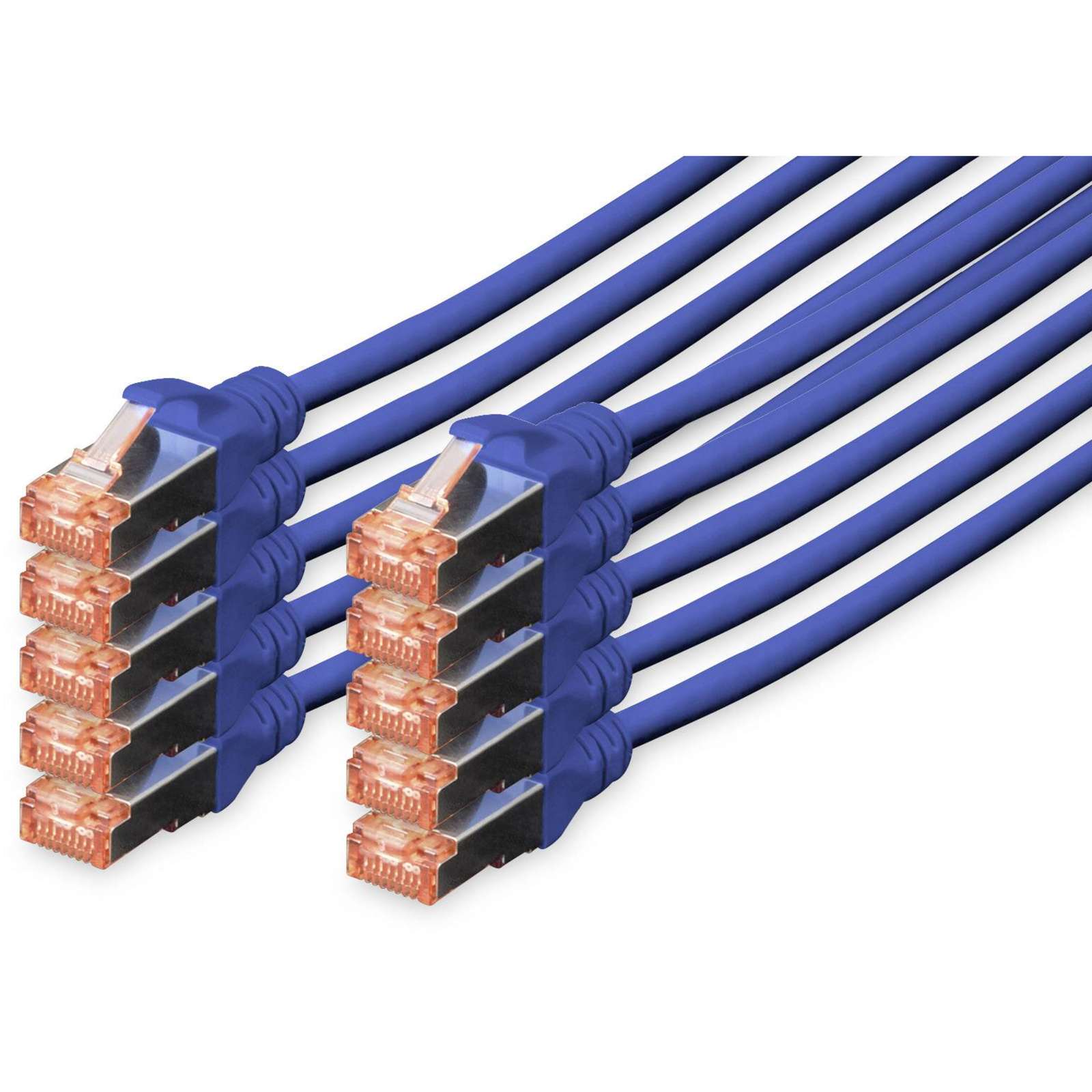 Digitus CAT 6 S-FTP Patch Cable 10 Pieces