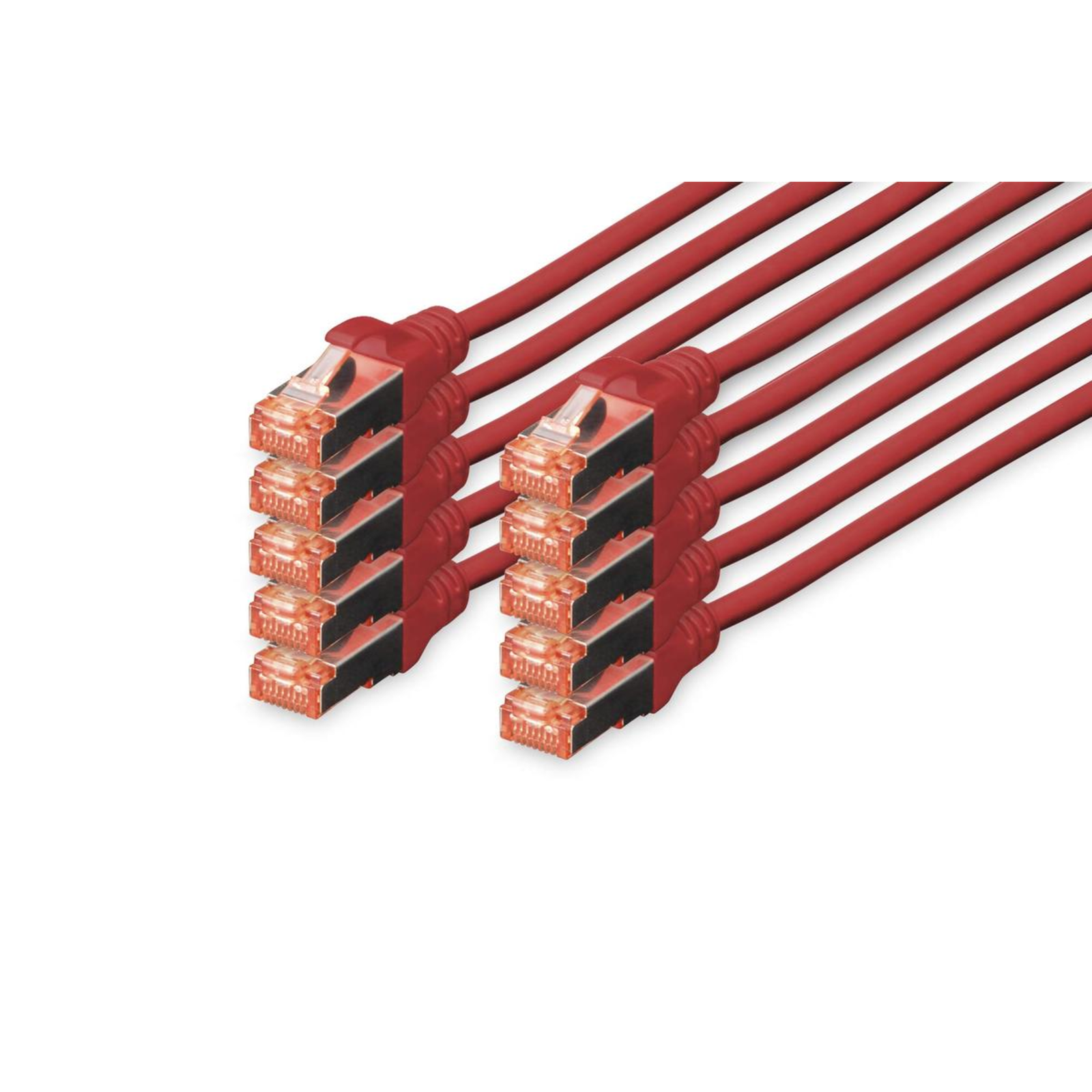 Digitus CAT 6 S-FTP Patch Cable 10 Pieces