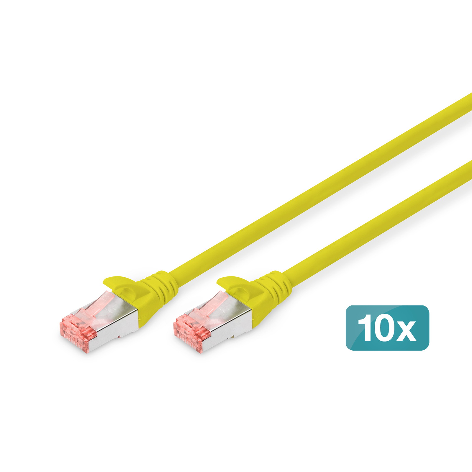 Digitus CAT 6 S-FTP Patch Cable 10 Pieces