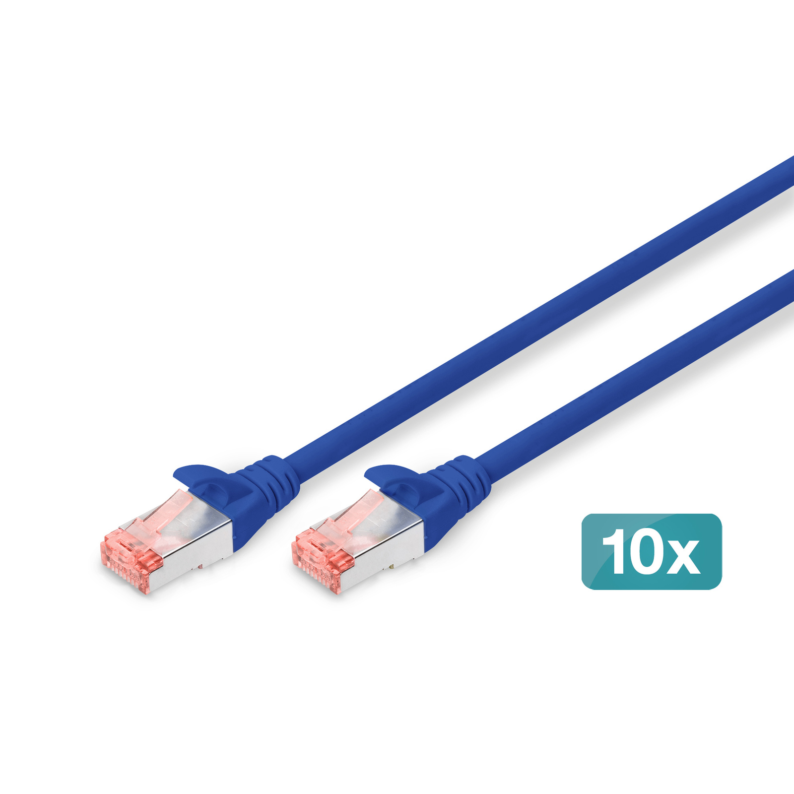 Digitus CAT 6 S FTP Patchcable 10 Pieces 5m Blue